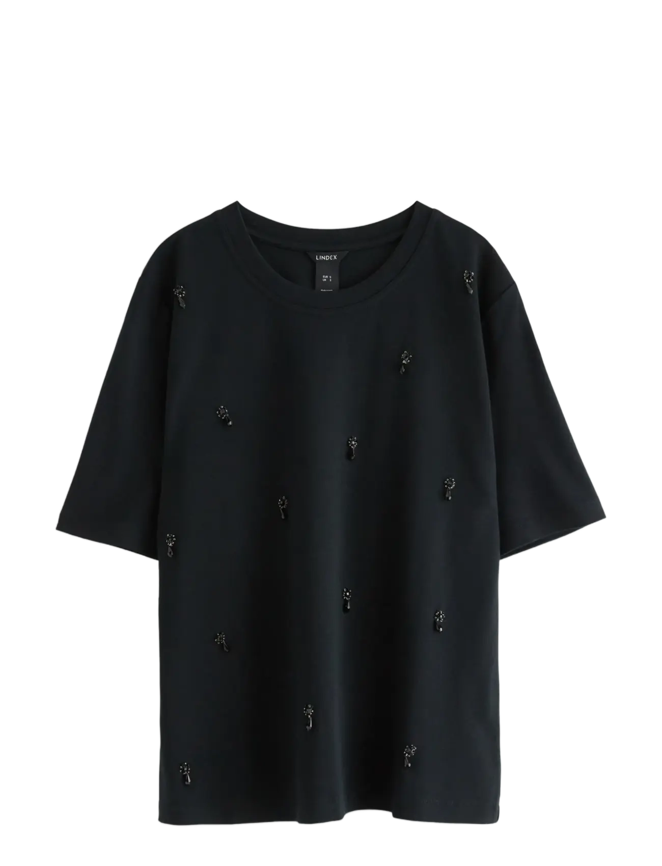 Lindex Top Josefin - Tøj - BLACK / black