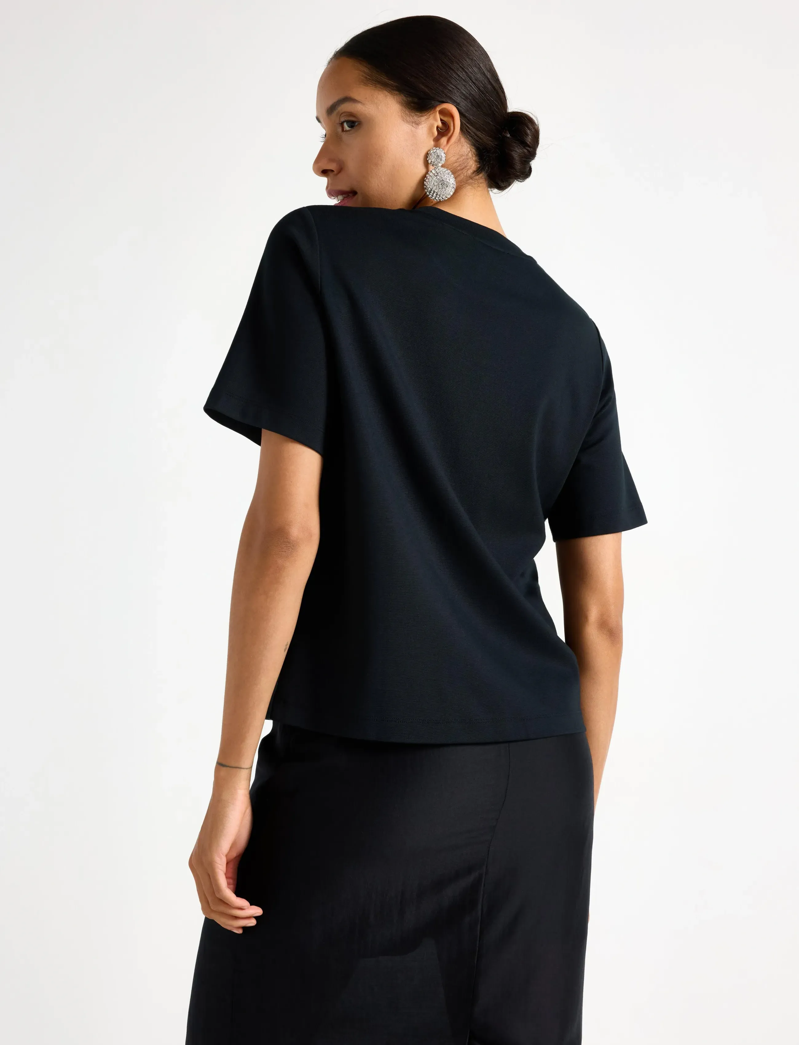 Lindex - Top Josefin - madalaimad hinnad - black - 3
