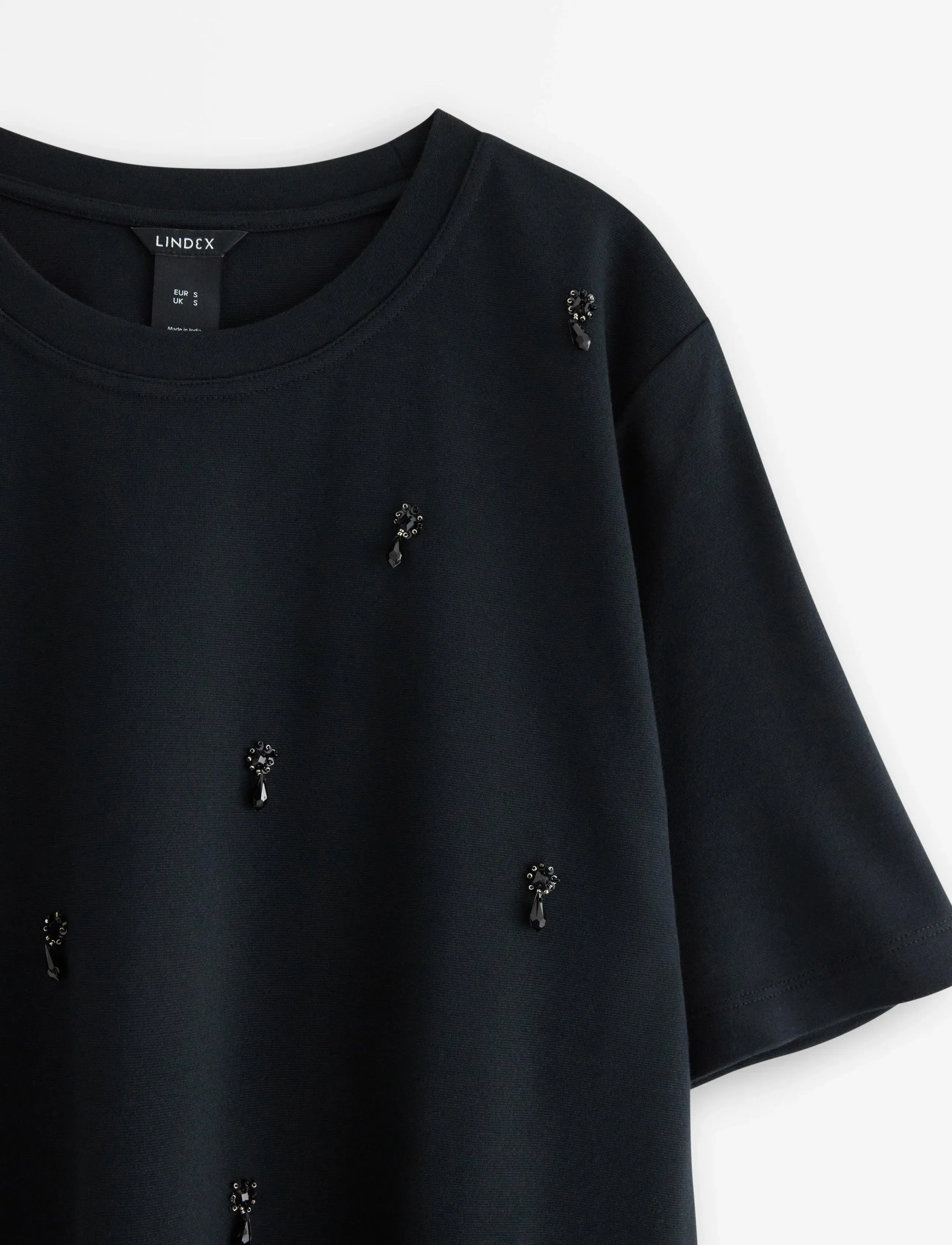 Lindex - Top Josefin - madalaimad hinnad - black - 5