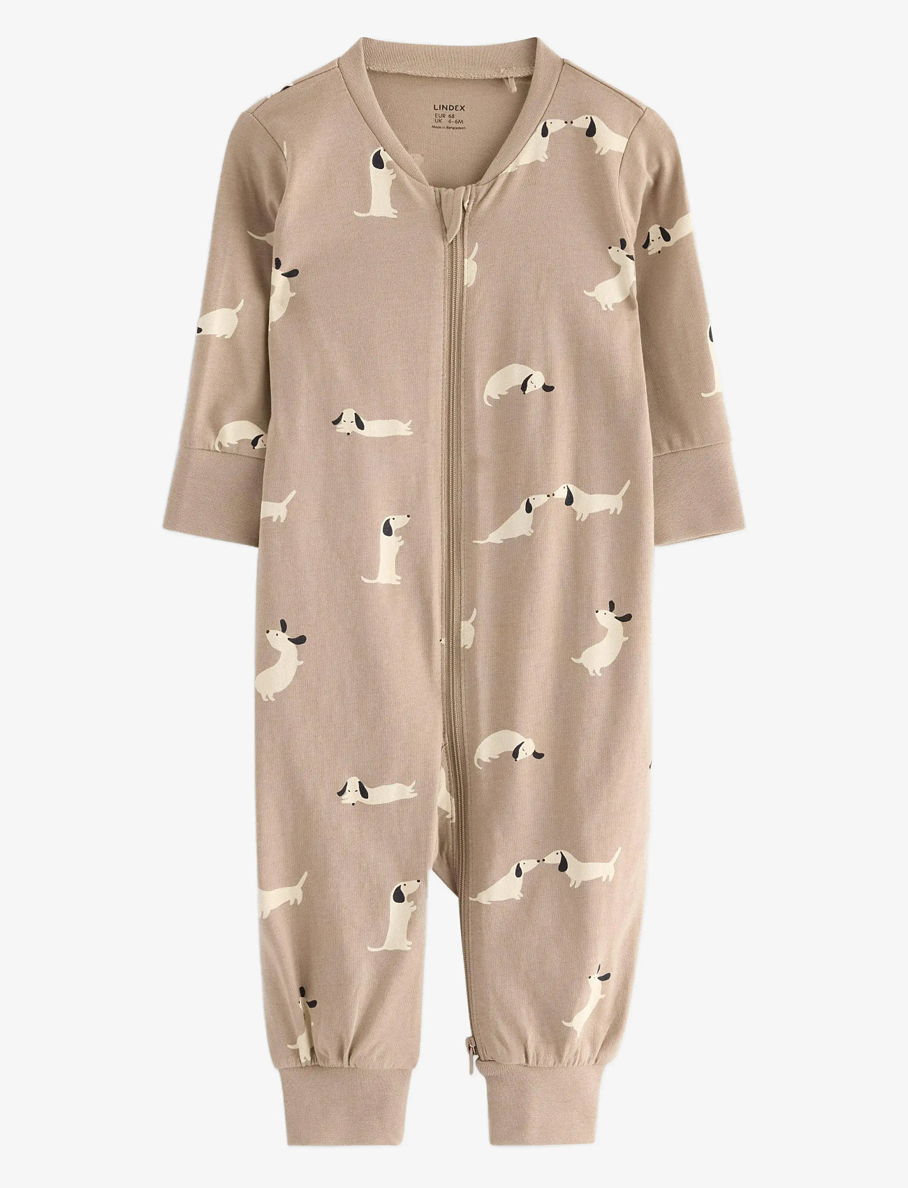 Lindex - Pyjamas dogs aop - dusty beige - 0