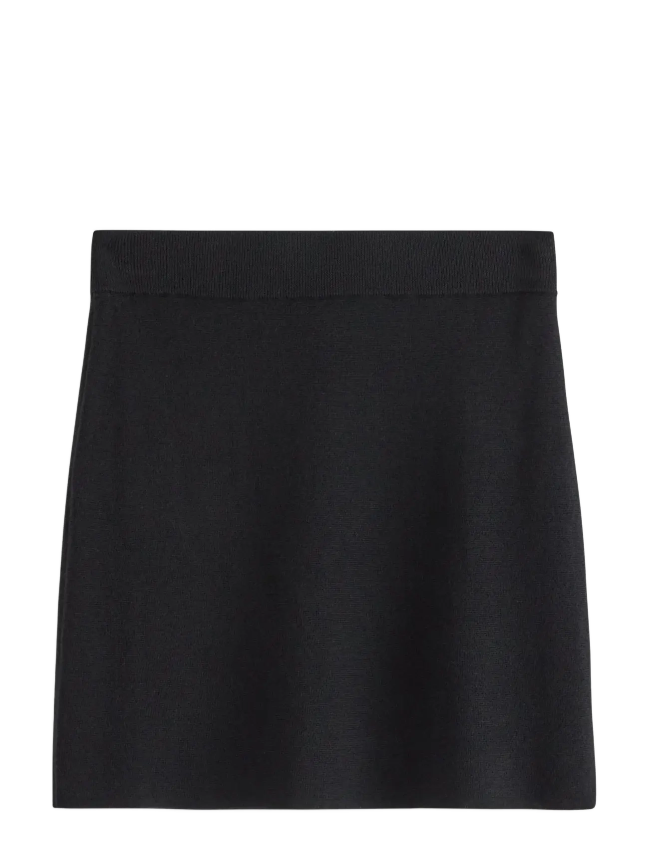 LINDEX Rock Celia Merino Wolle Schwarz - XL - Damen