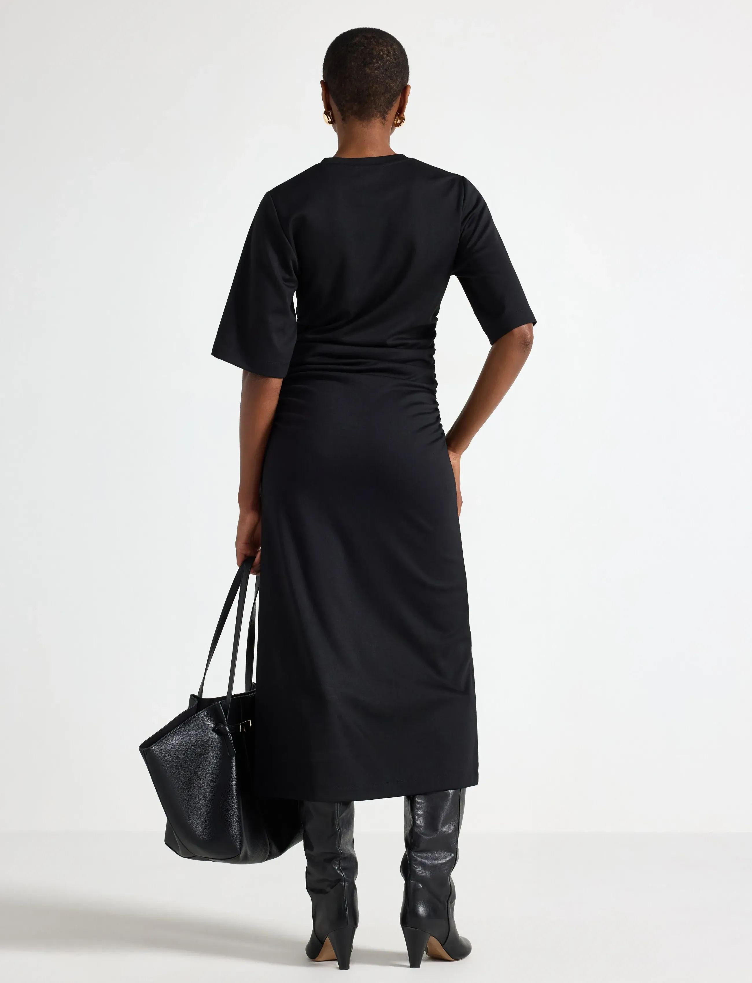 Lindex - Dress Assia - maksimekot - black - 3