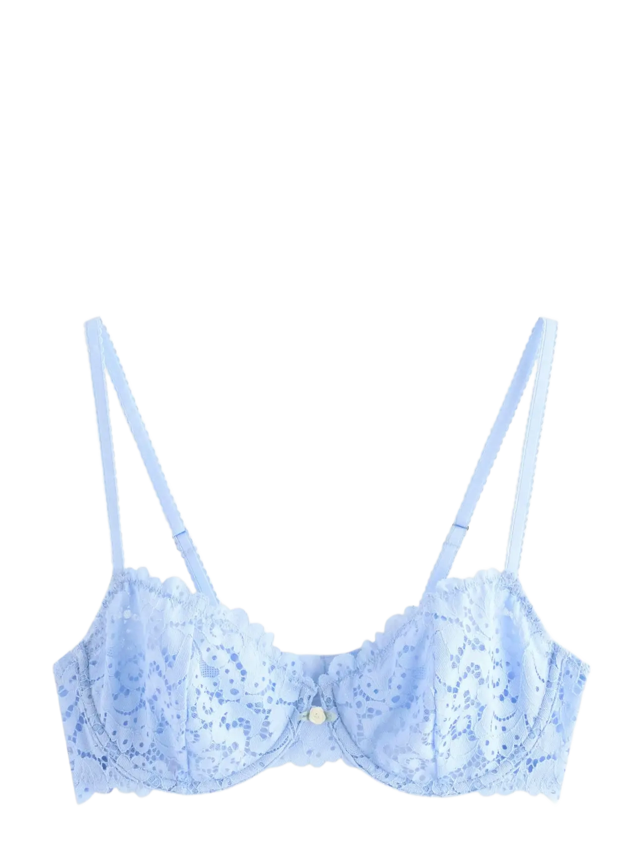 Lindex Senna unpadded bra - Unterwäsche - LIGHT BLUE / blue