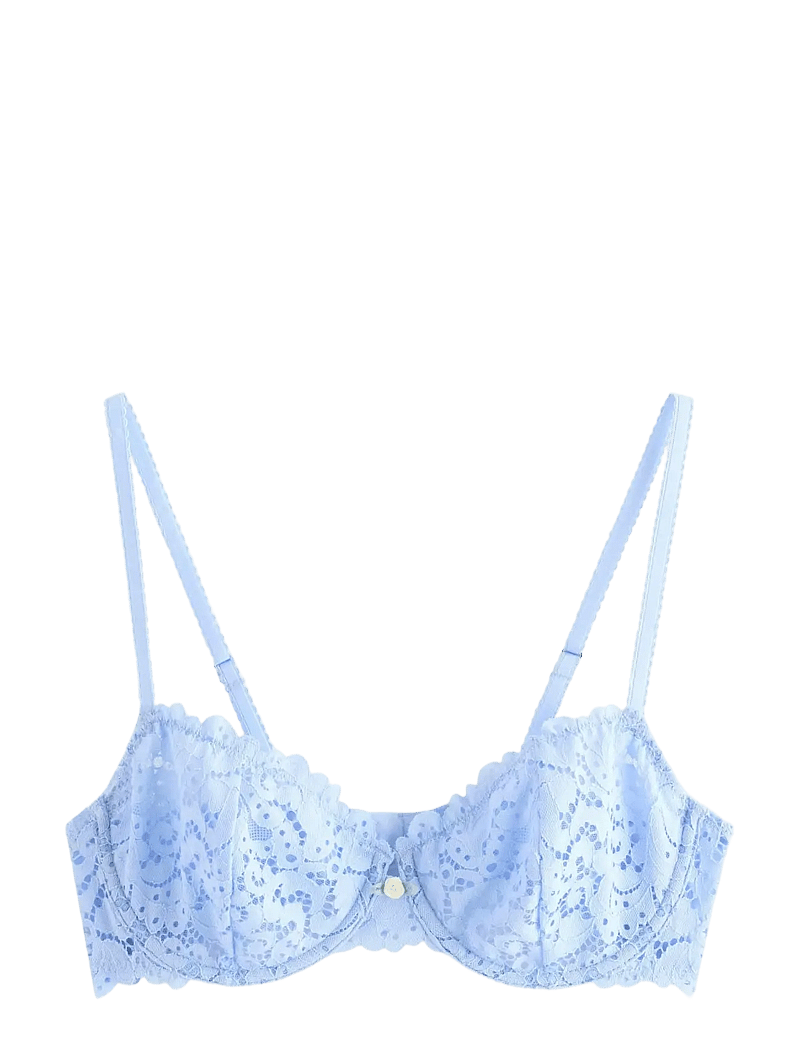 Lindex - Senna unpadded bra - traadiga rinnahoidjad - light blue - 1