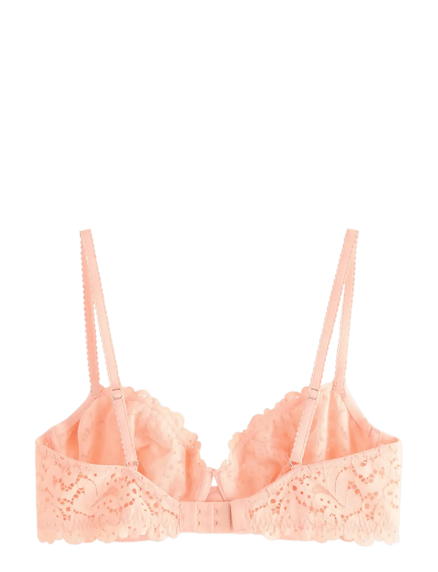 Lindex - Senna unpadded bra - beha's met beugels - light dusty coral - 2