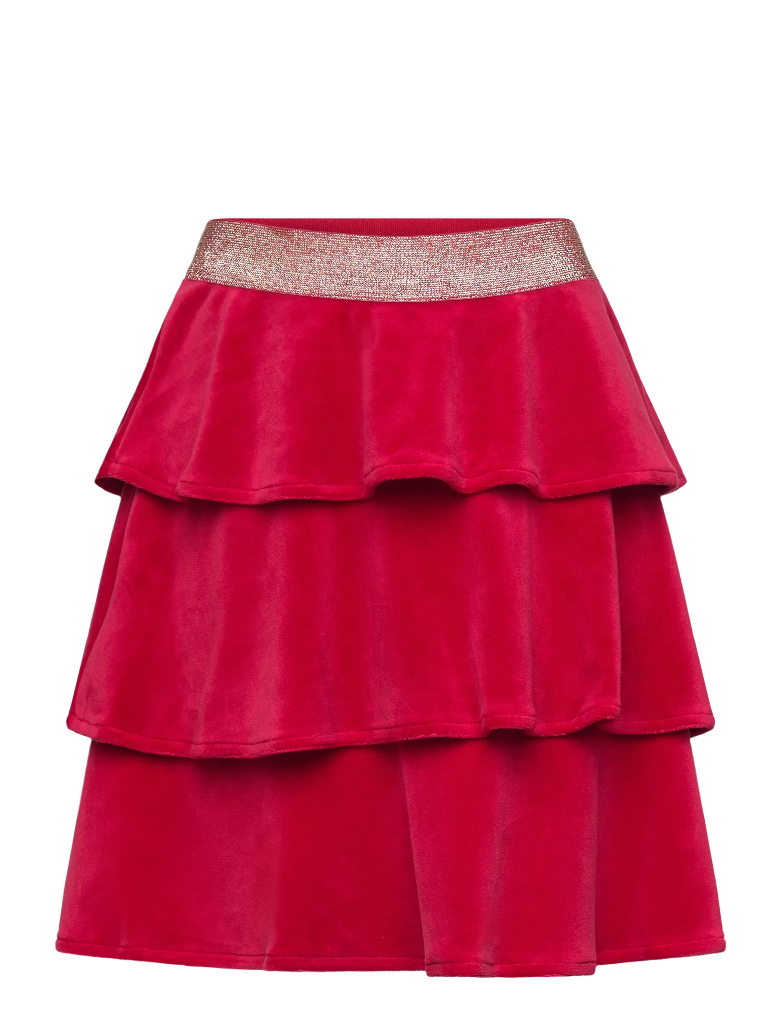 Lindex Skirt Velour, 170, Röcke, Rot - Short Kinder