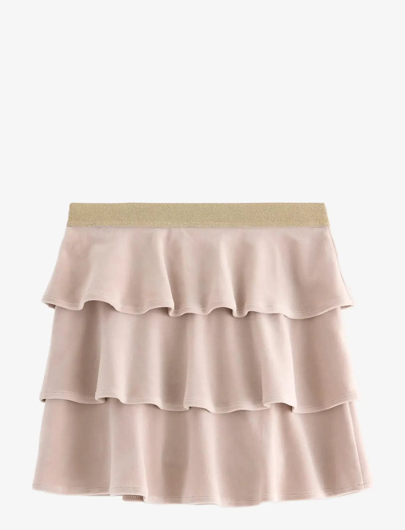 Lindex - Skirt velour - korta kjolar - light grey - 2