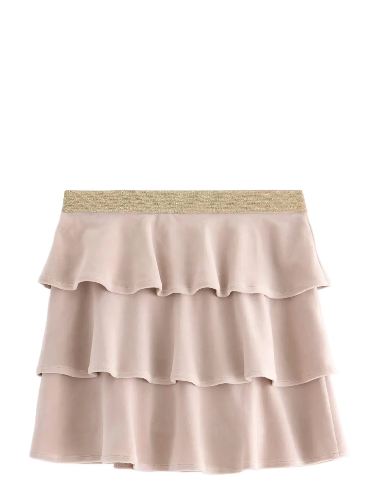 Lindex - Skirt velour - miniseelikud - light grey - 2