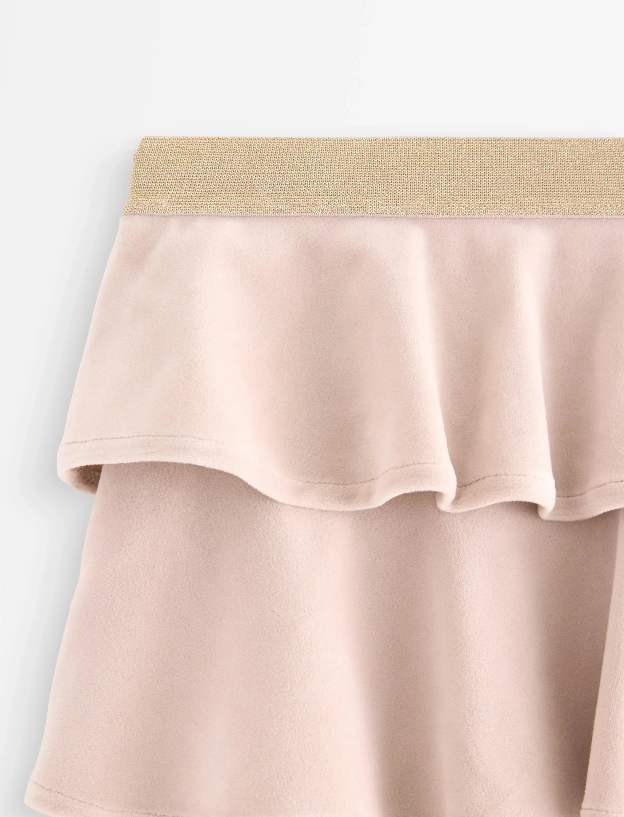 Lindex - Skirt velour - miniseelikud - light grey - 5