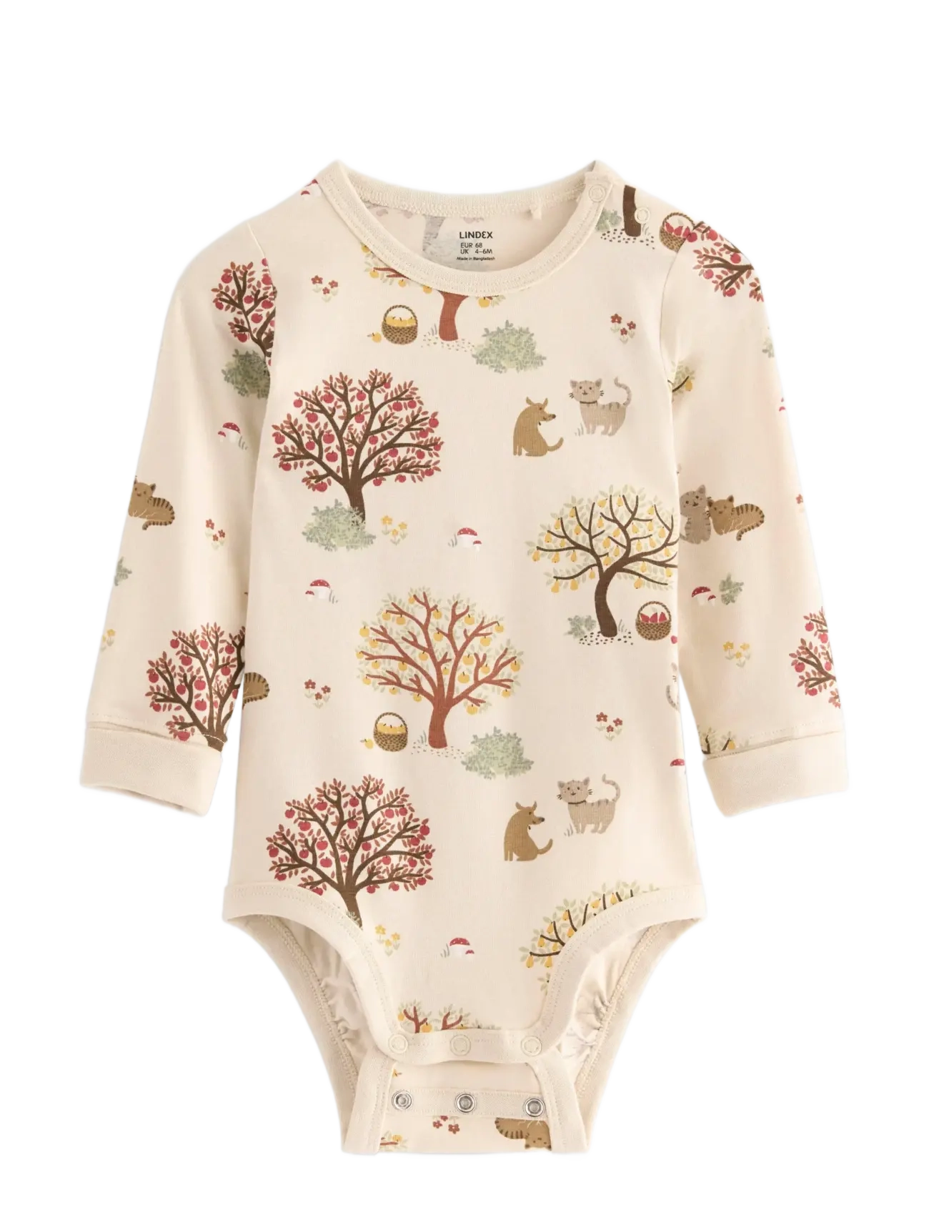 Body Autumn tree - LIGHT BEIGE