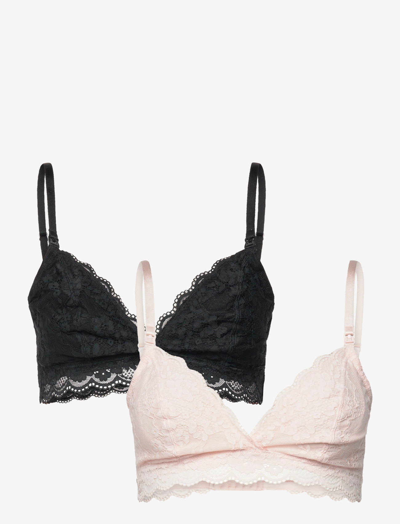 Lindex - Nursing bra Iris lace 2 pack - combi 2 - 0