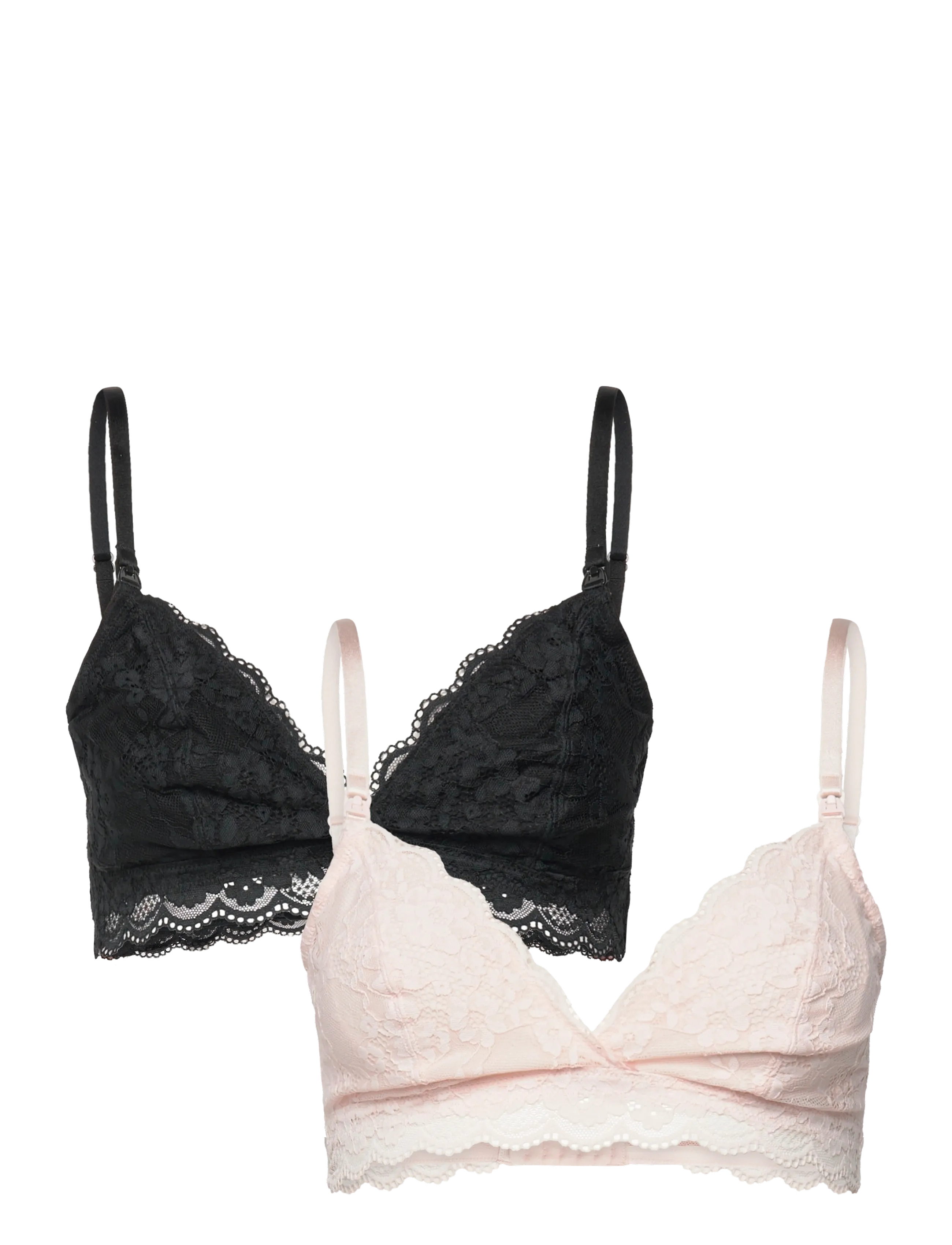 Lindex Nursing bra Iris lace 2 pack - Nyheter - COMBI 2 / black