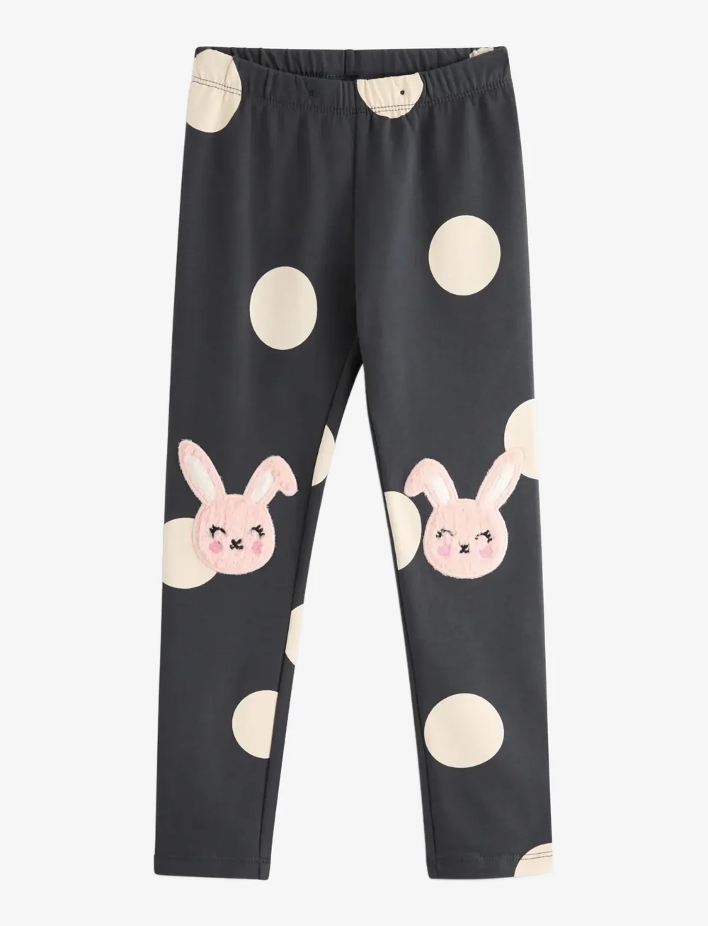 Lindex - Leggings br AOP knee applique - leggings - dark dusty grey - 1