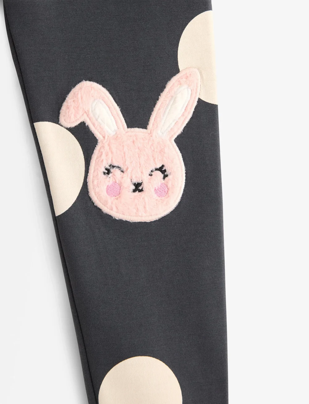 Lindex - Leggings br AOP knee applique - leggings - dark dusty grey - 5