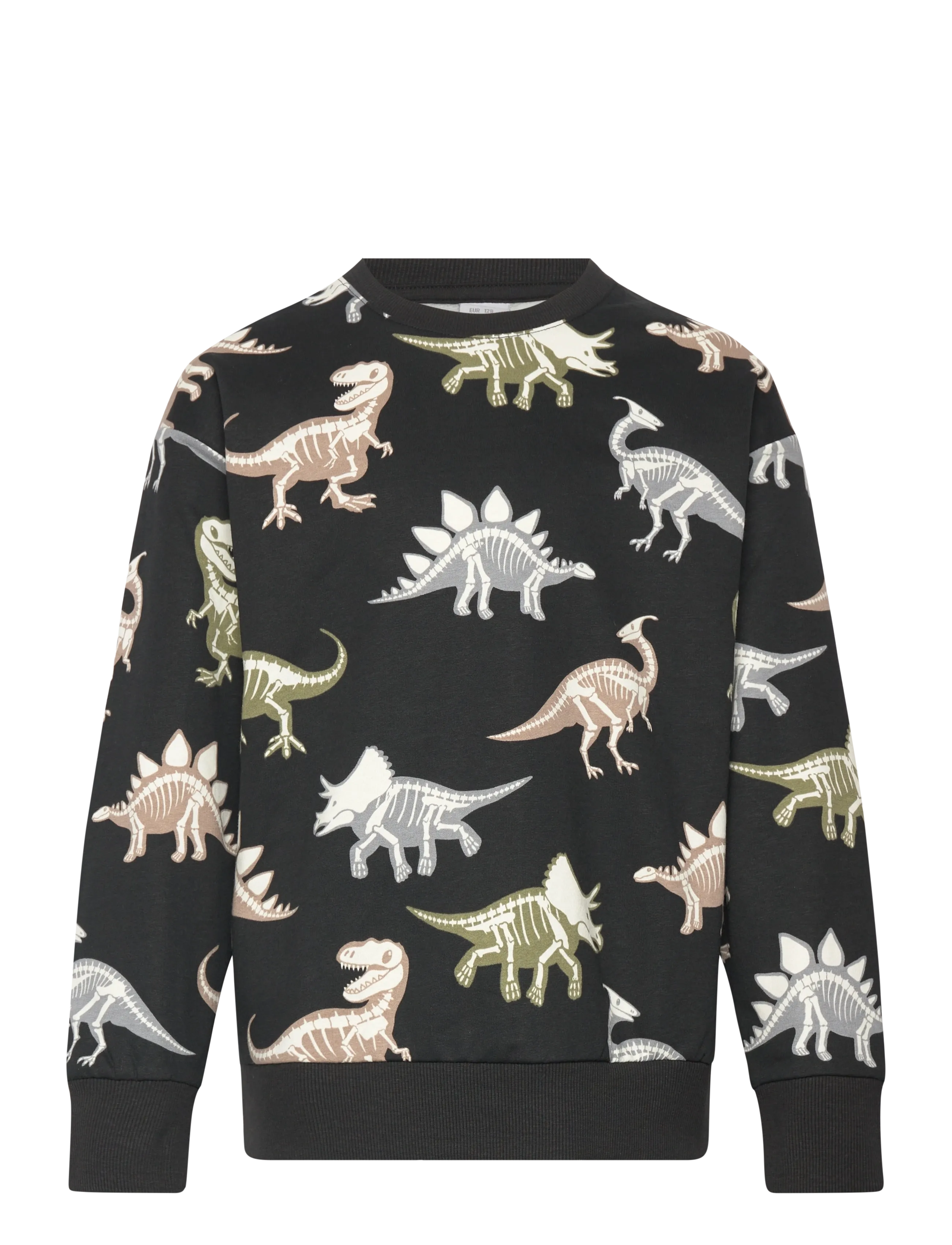 Lindex Sweater Dino glow in the dark - Kollektsioonid - BLACK / black