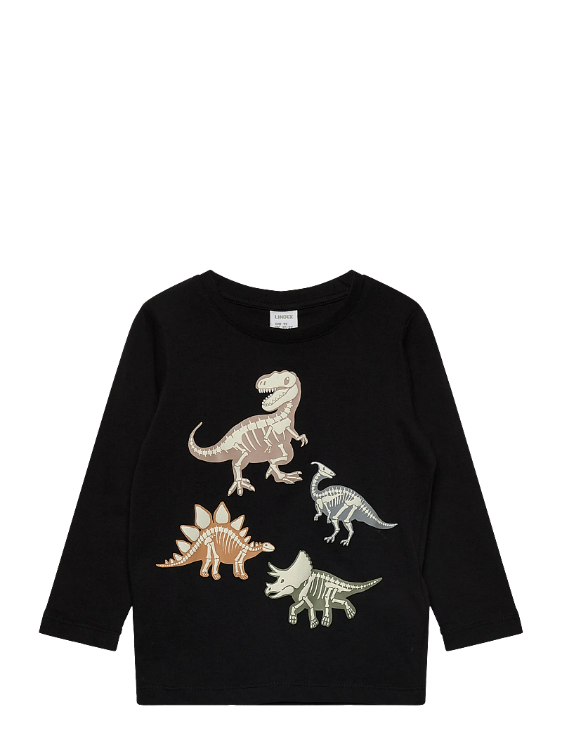 Lindex - Långärmad topp - långärmade t-shirts - black - 1