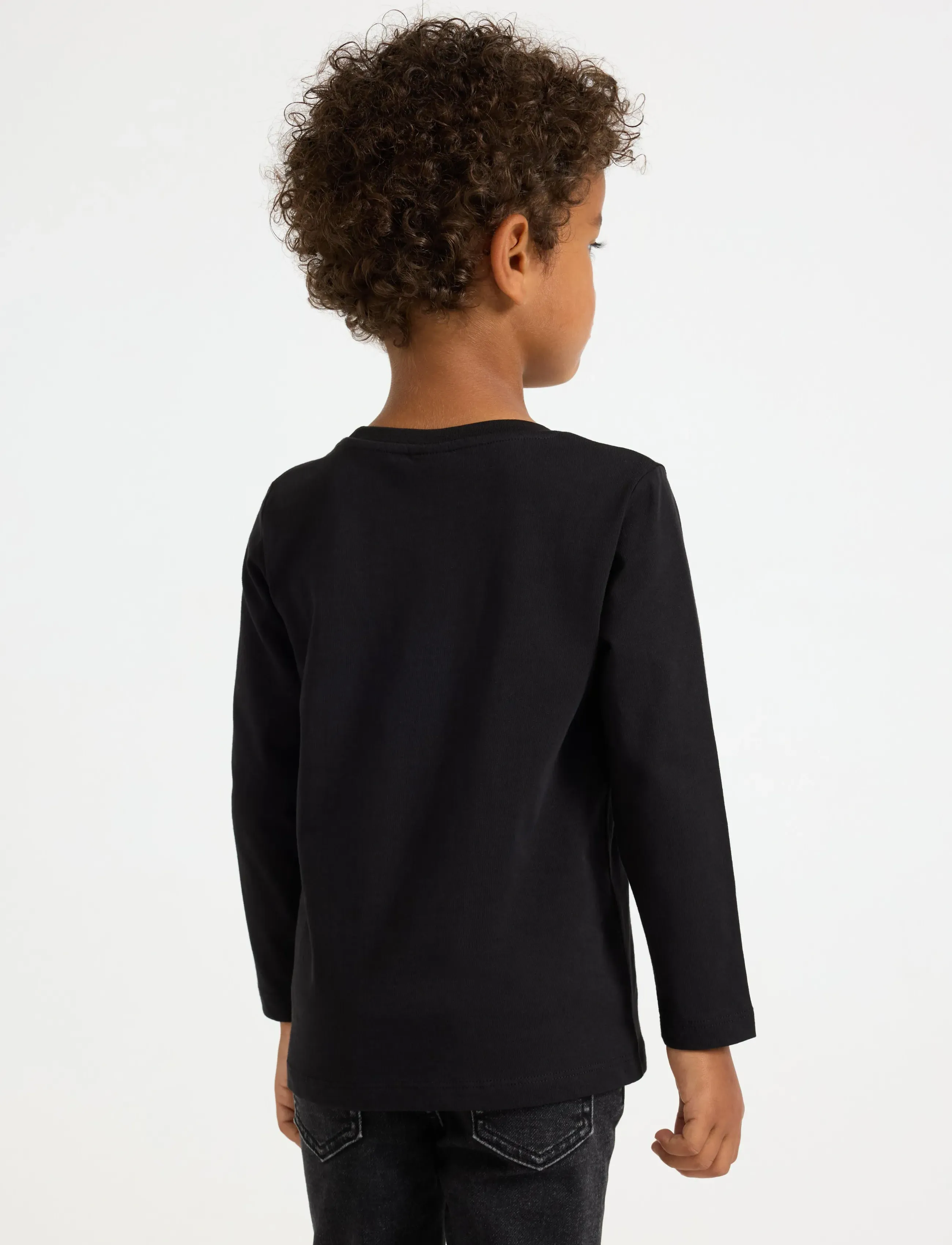 Lindex - Langærmet top - długi rękaw - black - 3