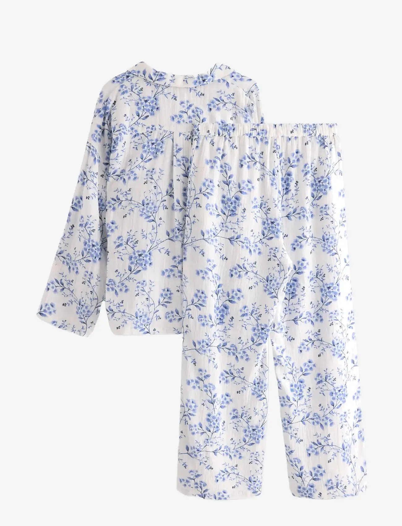 Lindex - Pyjama set cotton gauze - christmas pyjamas - blue - 2