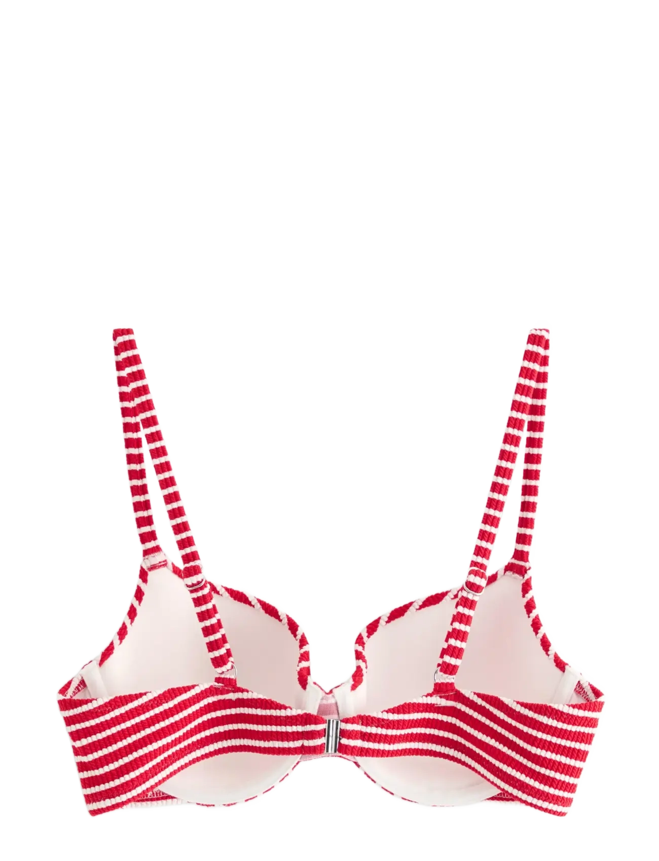 Lindex - Swim Bra LiljaT shirt Y D Crep - bikini-oberteile mit bügel - red - 2