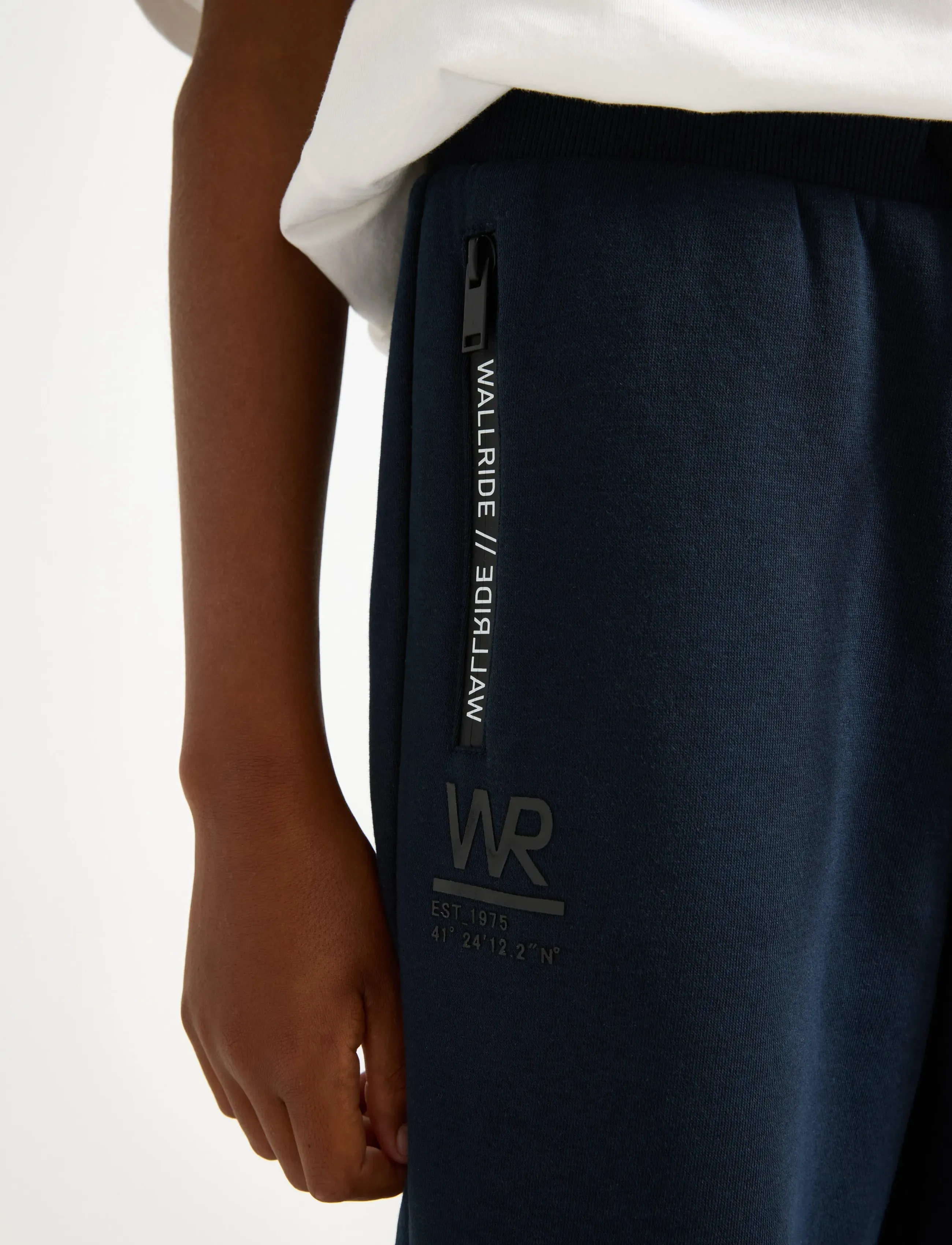 Lindex - Joggingbukser med børstet inderside - dark navy - 4
