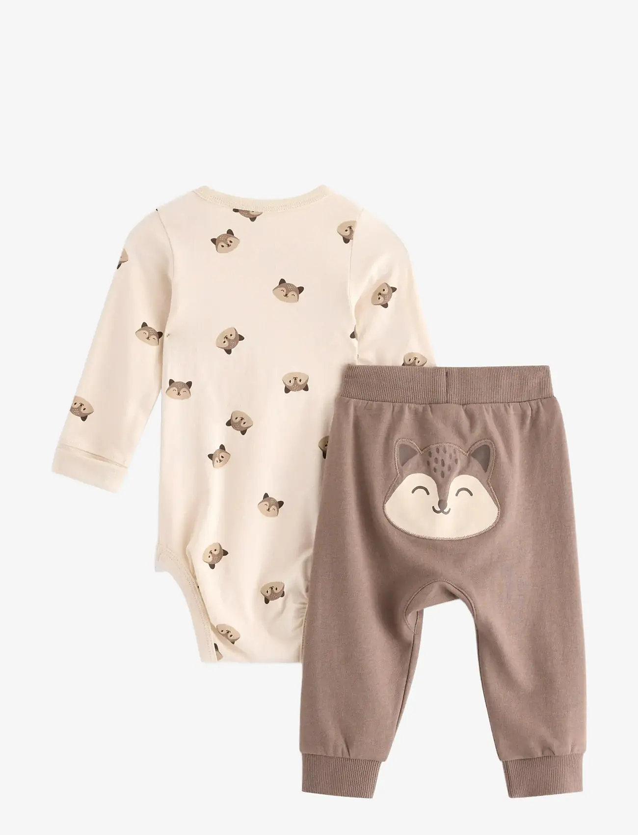 Lindex - Set Body trousers BF Raccoon - sets with body - light beige - 1