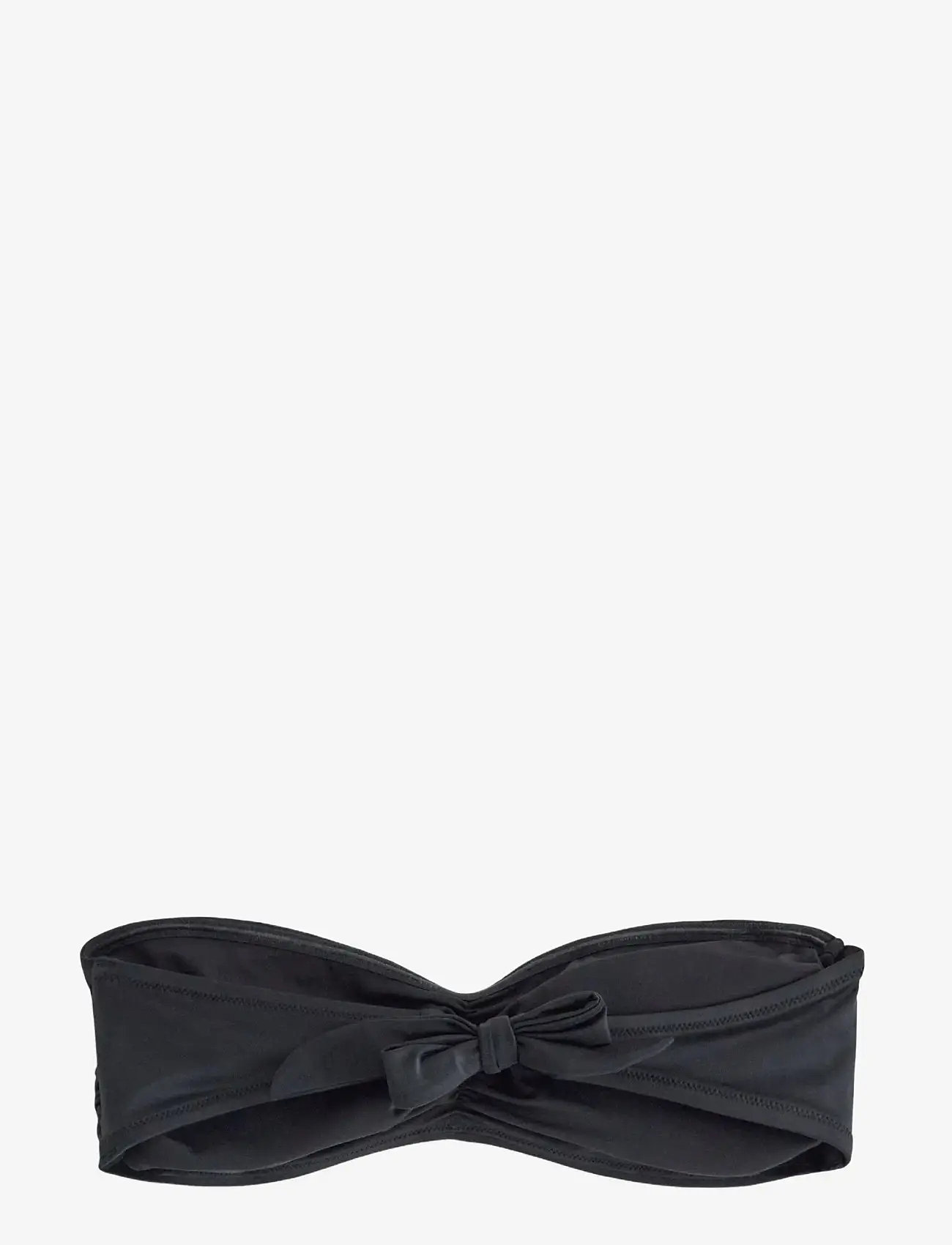 Lindex - Bandeau bikini top - bandeau bikini - black - 2
