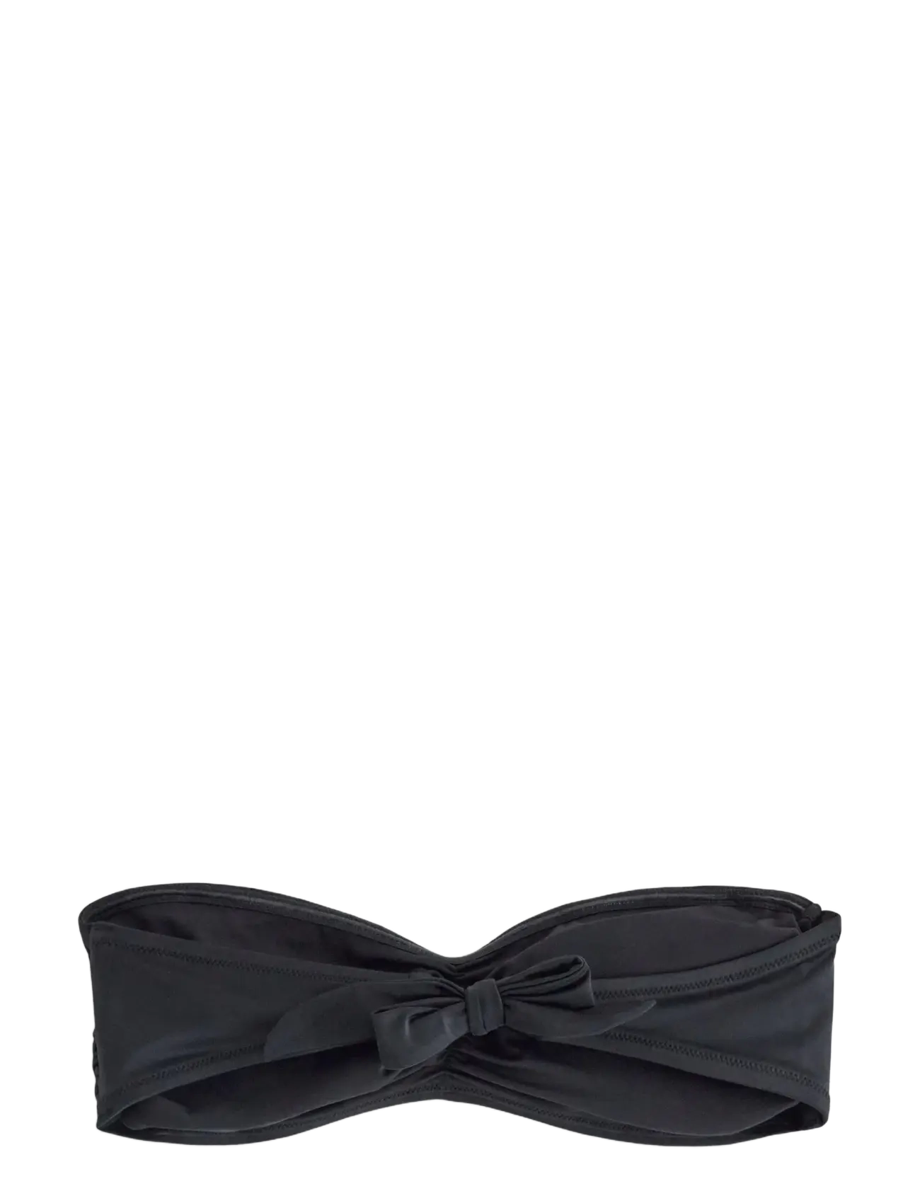 Lindex - Bandeau bikini top - bandeau bikini - black - 2