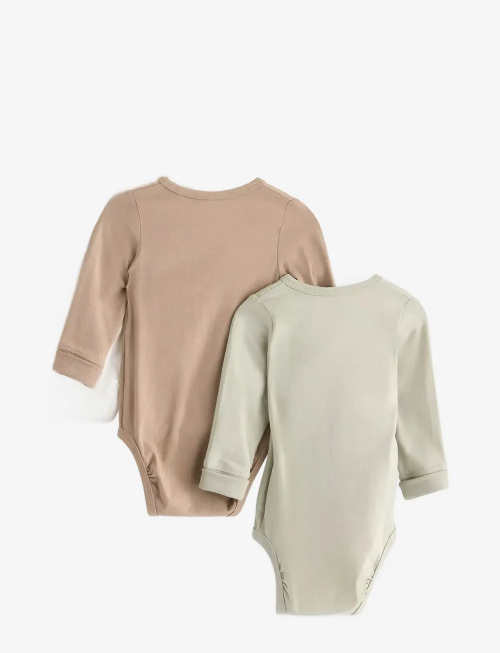 Lindex - Body wrap basic 3 pack - omlottbodies - light dusty green - 1