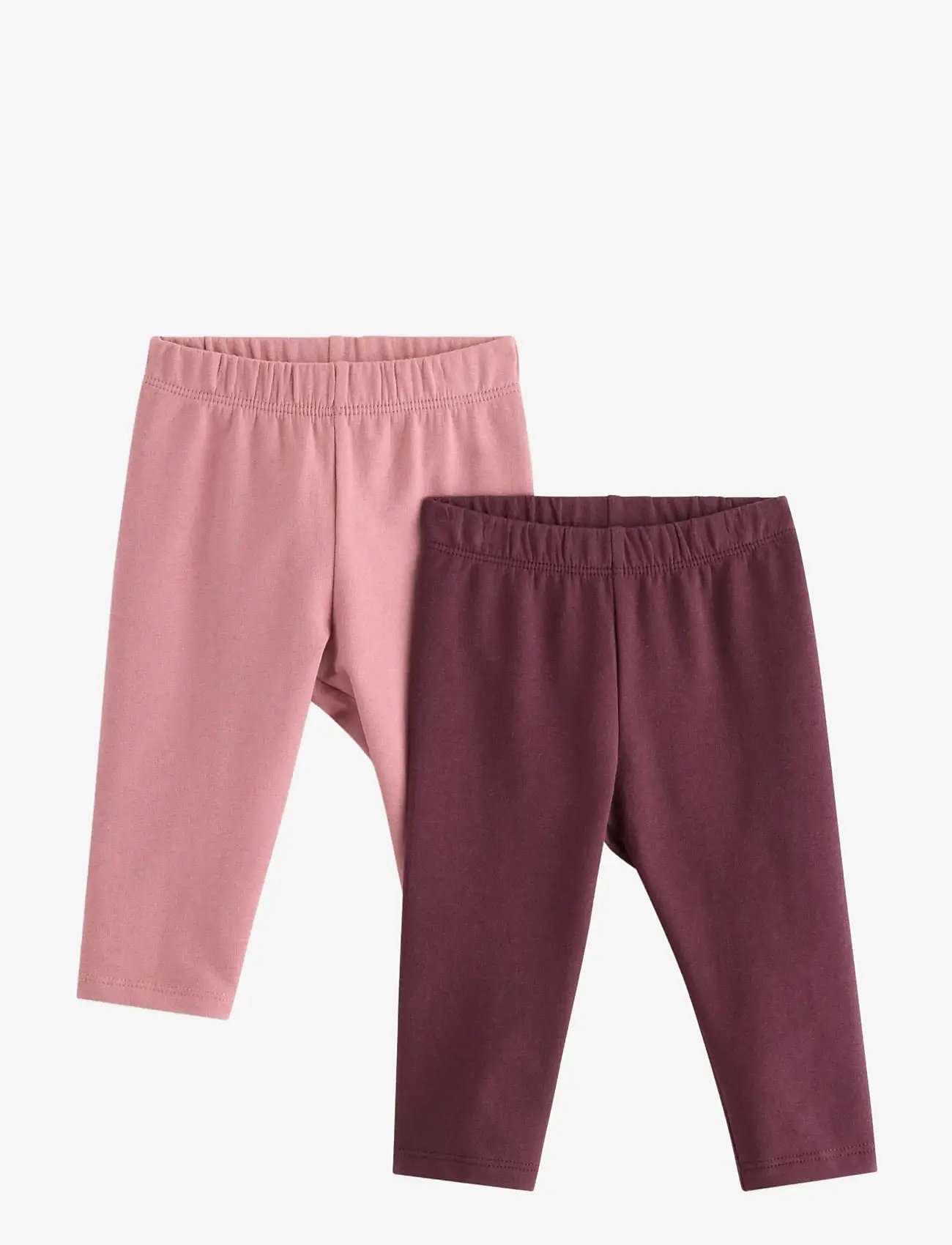 Lindex - Leggings brushed inside basic - efterårstøj - dusty lilac - 0