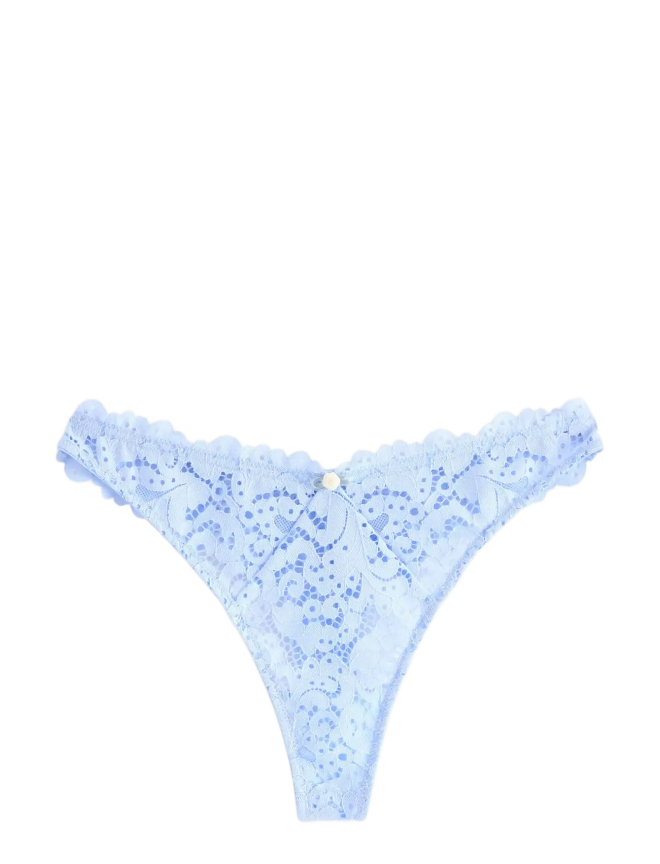 Lindex Thong with regular waist - Unterwäsche - LIGHT BLUE / blue