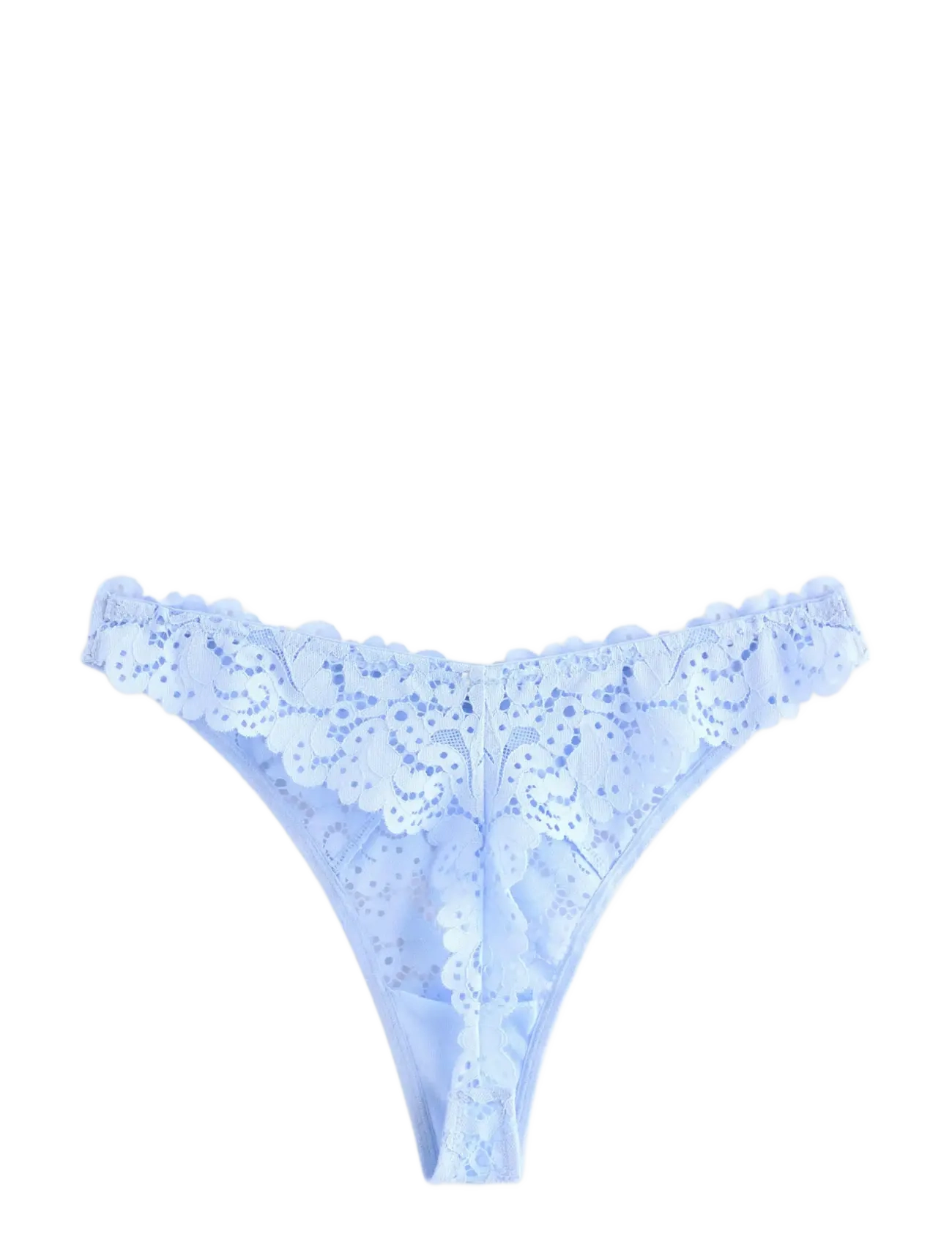 Lindex - Thong with regular waist - stringi - light blue - 2