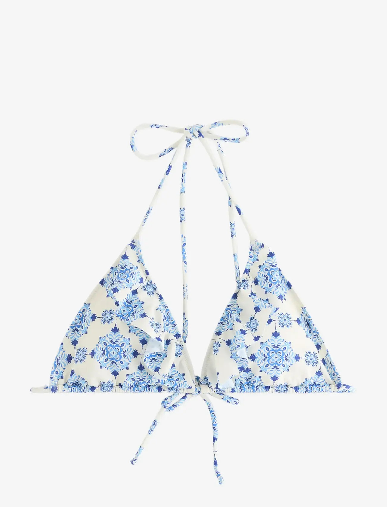 Lindex - Triangle bikini bra - dreieck-bikini-oberteile - blue - 1