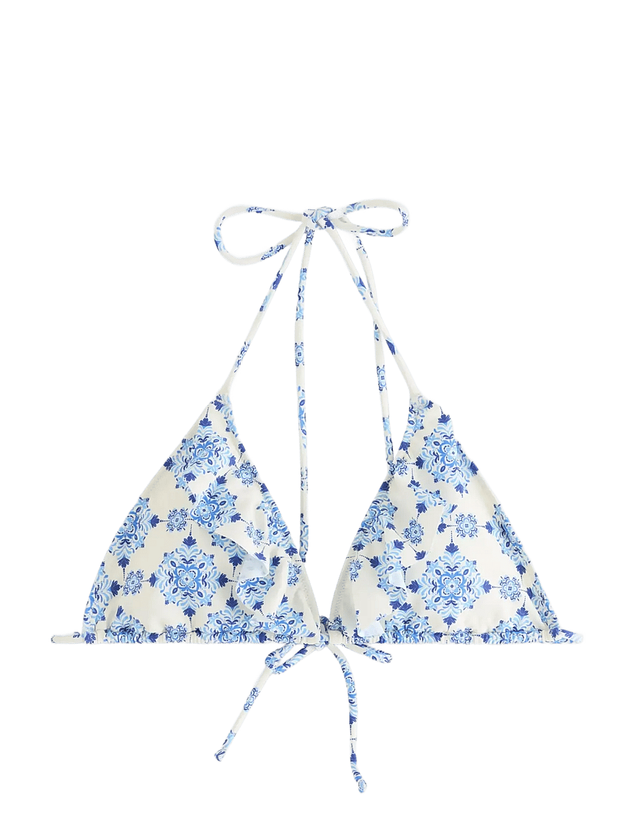Lindex - Triangle bikini bra - kolmnurksed bikiinid - blue - 1