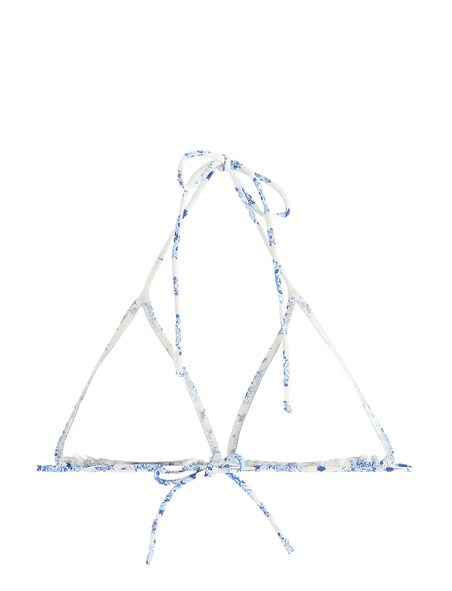 Lindex - Triangle bikini bra - kolmnurksed bikiinid - blue - 2