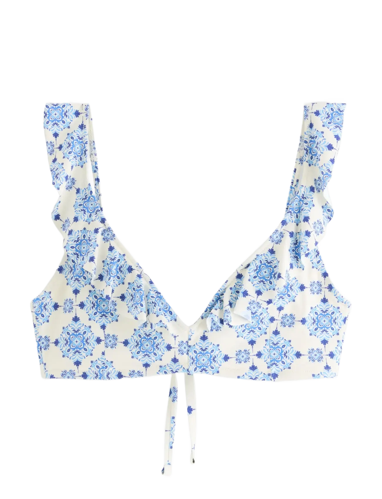 LINDEX Gefüttert Triangle Bikini BH Patterned - XL - Damen