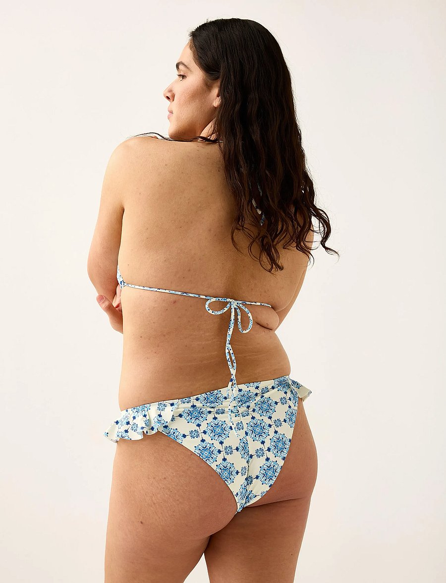 Lindex - Brazilian bikini bottom - brazilian bikinis - blue - 3