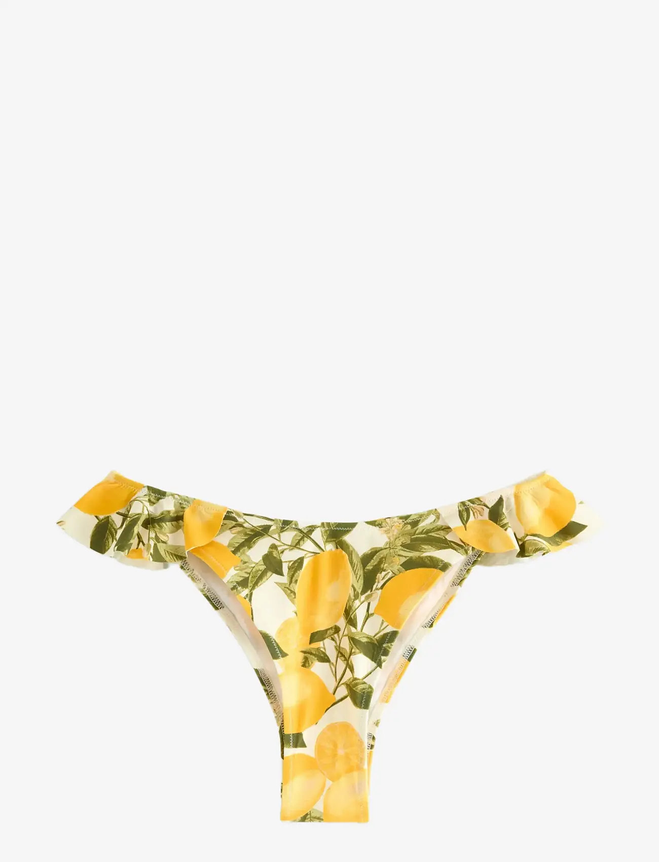 Lindex - Brazilian bikini bottom - brazilian bikinis - dark dusty yellow - 1