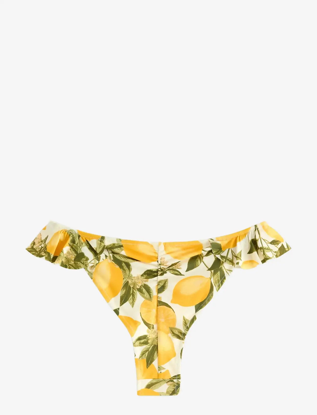Lindex - Brazilian bikini bottom - brazilian bikinis - dark dusty yellow - 2