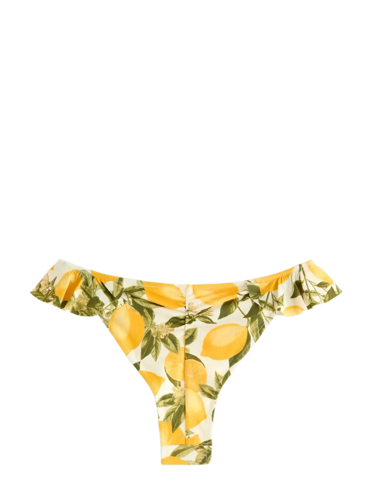Lindex - Brazilian bikini bottom - bikini underdele - dark dusty yellow - 2
