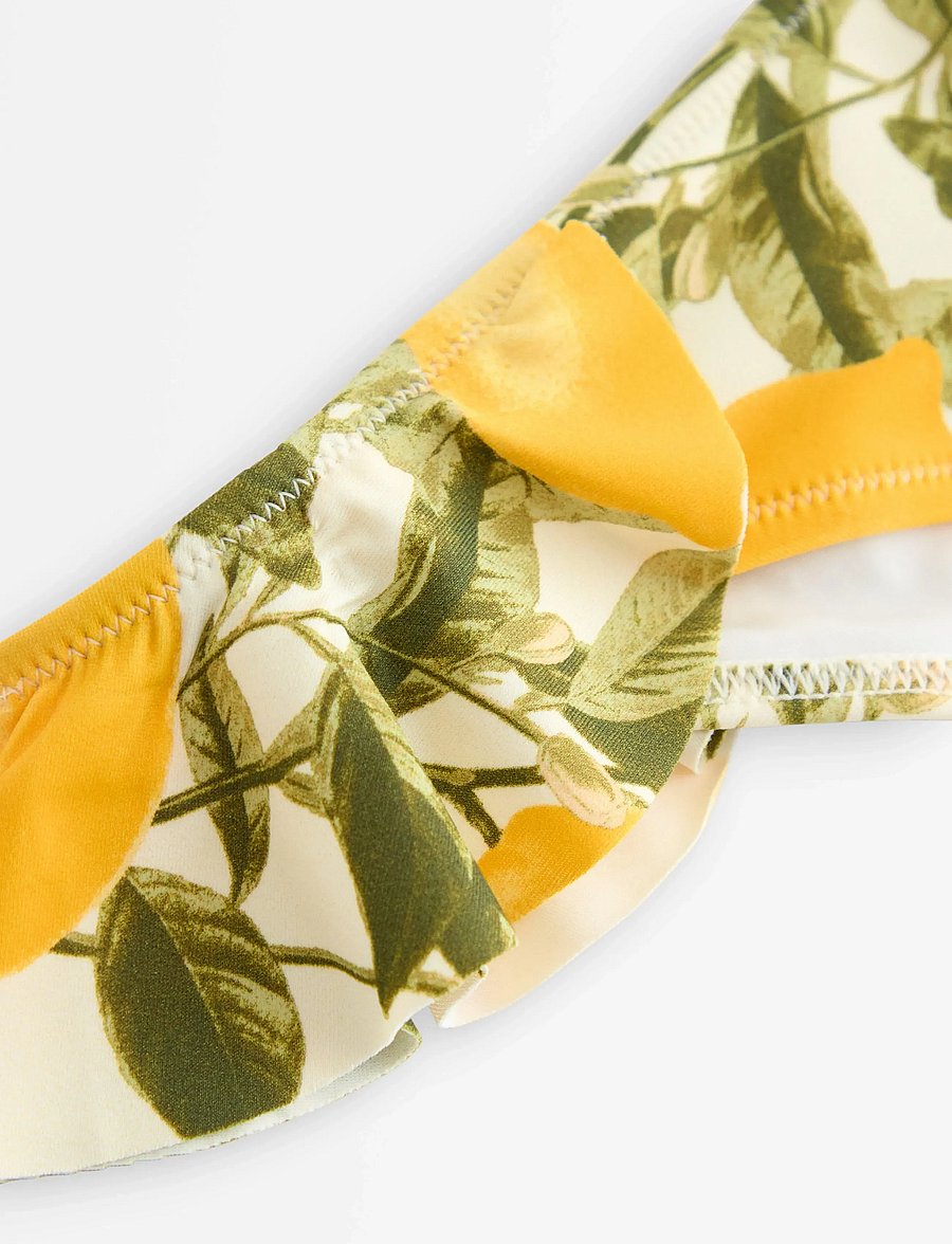 Lindex - Brazilian bikini bottom - brazilian bikinier - dark dusty yellow - 5