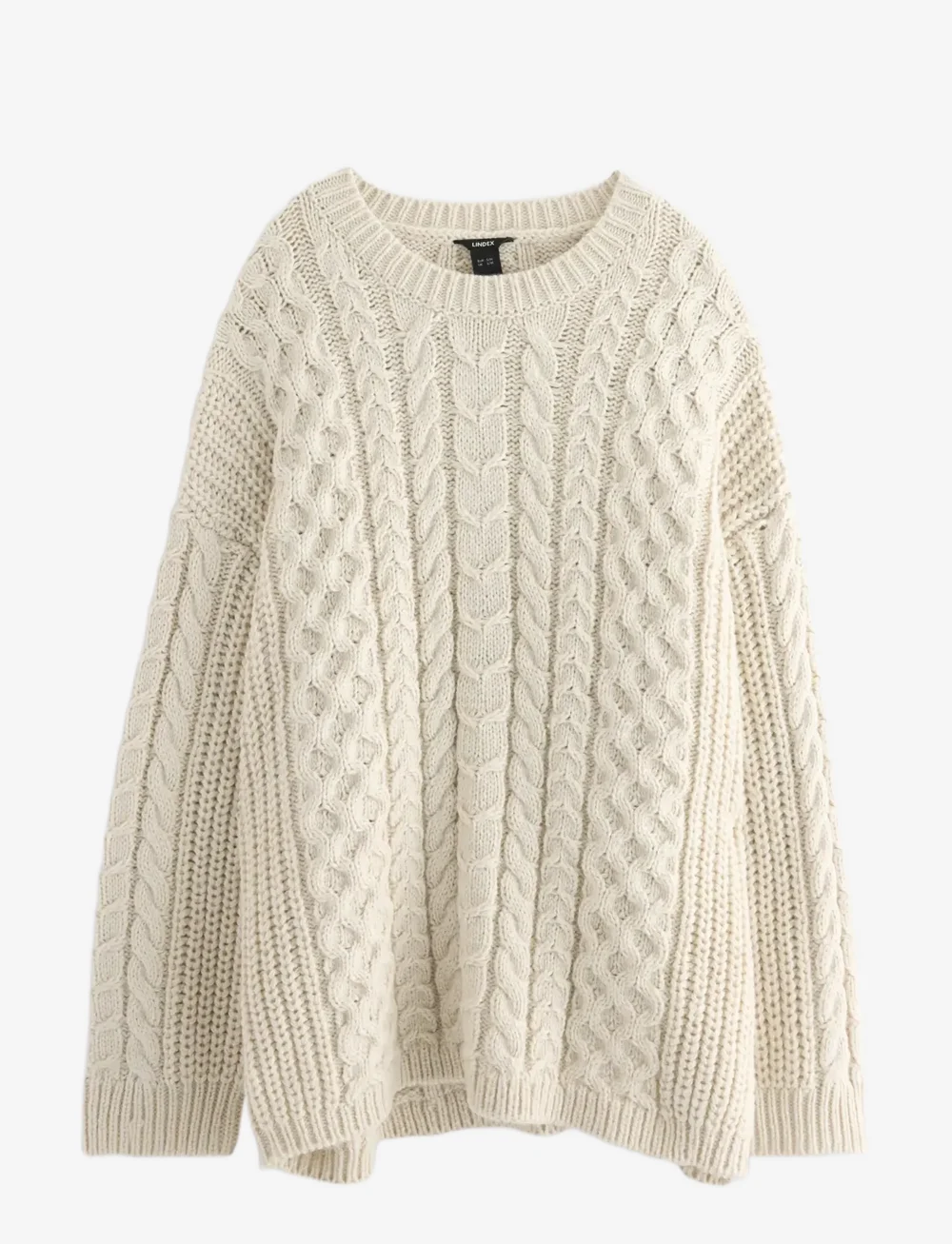 Lindex - Sweater Alina - stickade tröjor - off white - 1