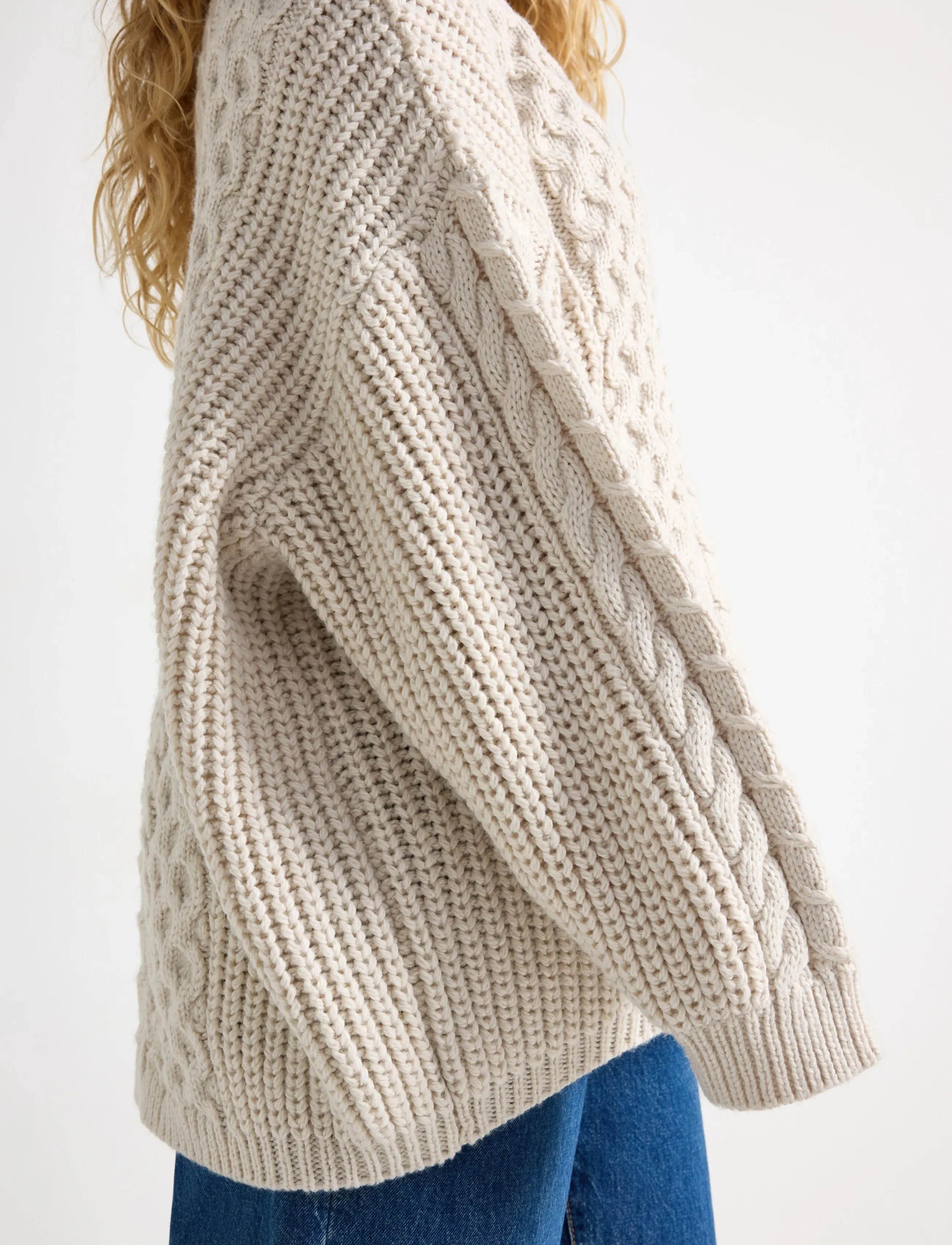 Lindex - Sweater Alina - off white - 4