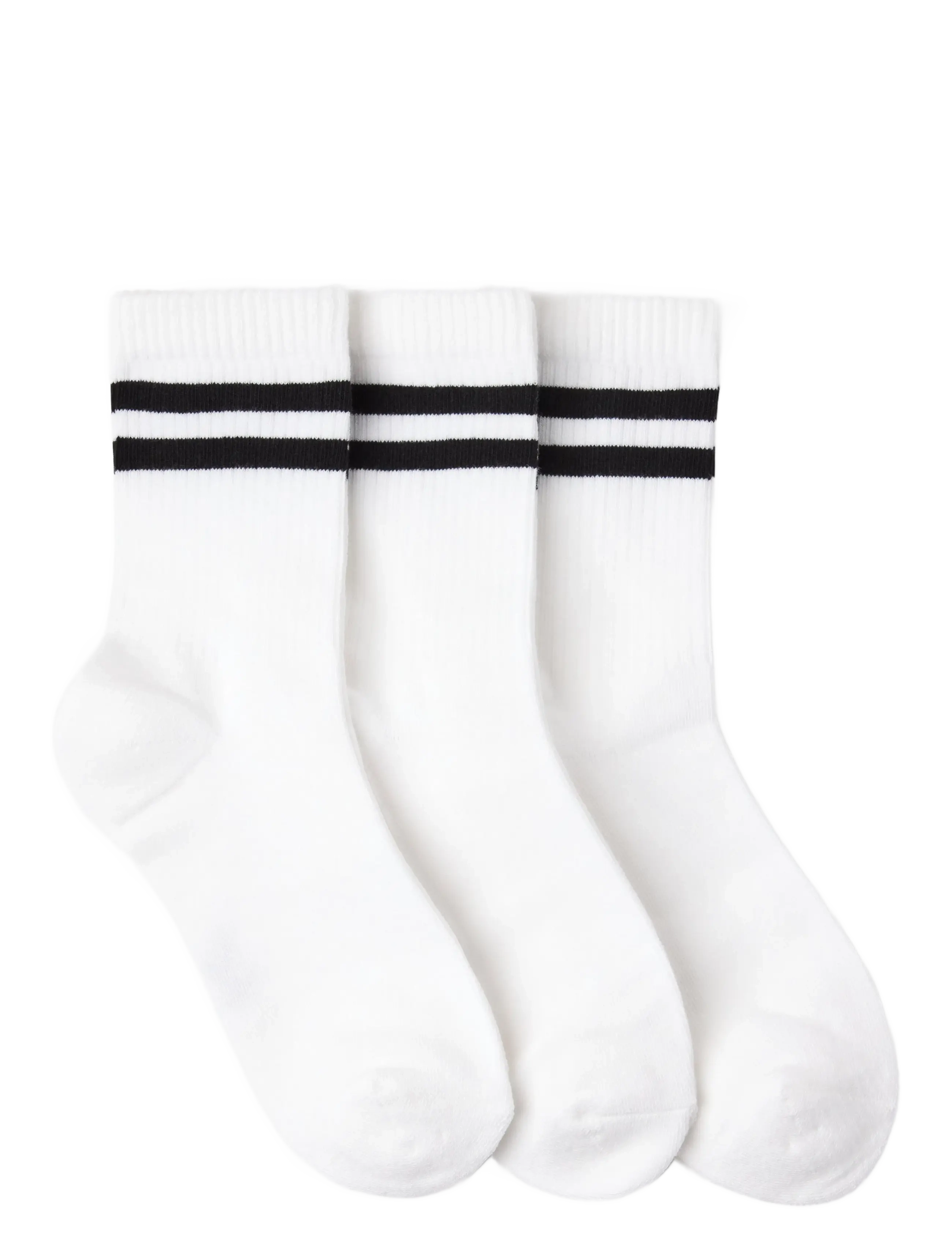Lindex - 3-pack socks - strümpfe - white - 1