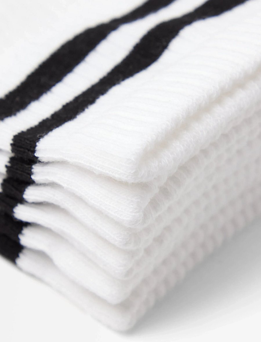 Lindex - 3-pack socks - strømper - white - 2