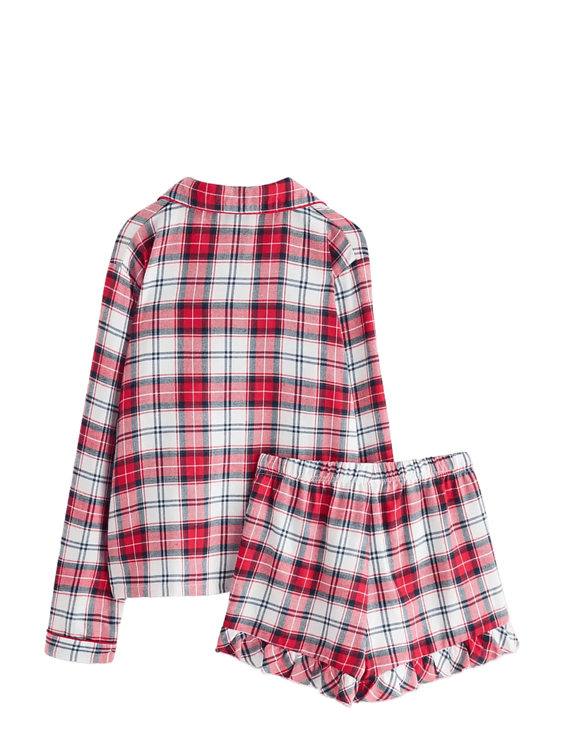 Lindex - Pyjamassæt i fløjl - pyjamasset - off white - 2