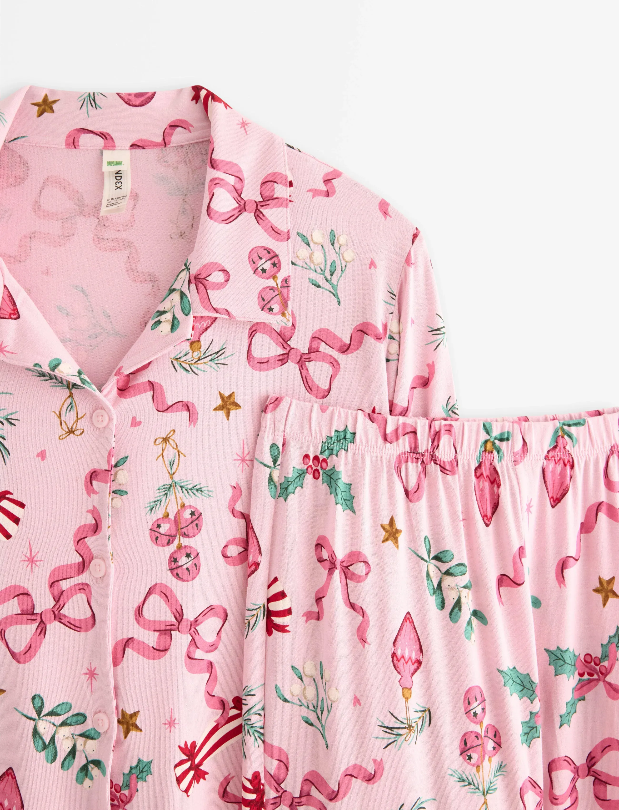 Lindex - Pyjamassæt - setit - light pink - 5