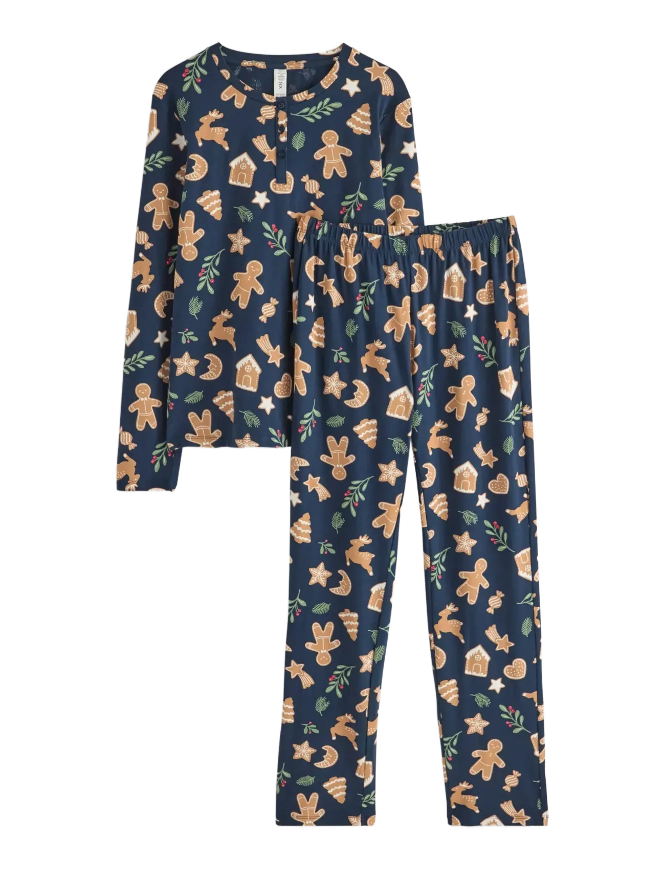 LINDEX Pyjamassæt Navy - 128 - Kinder