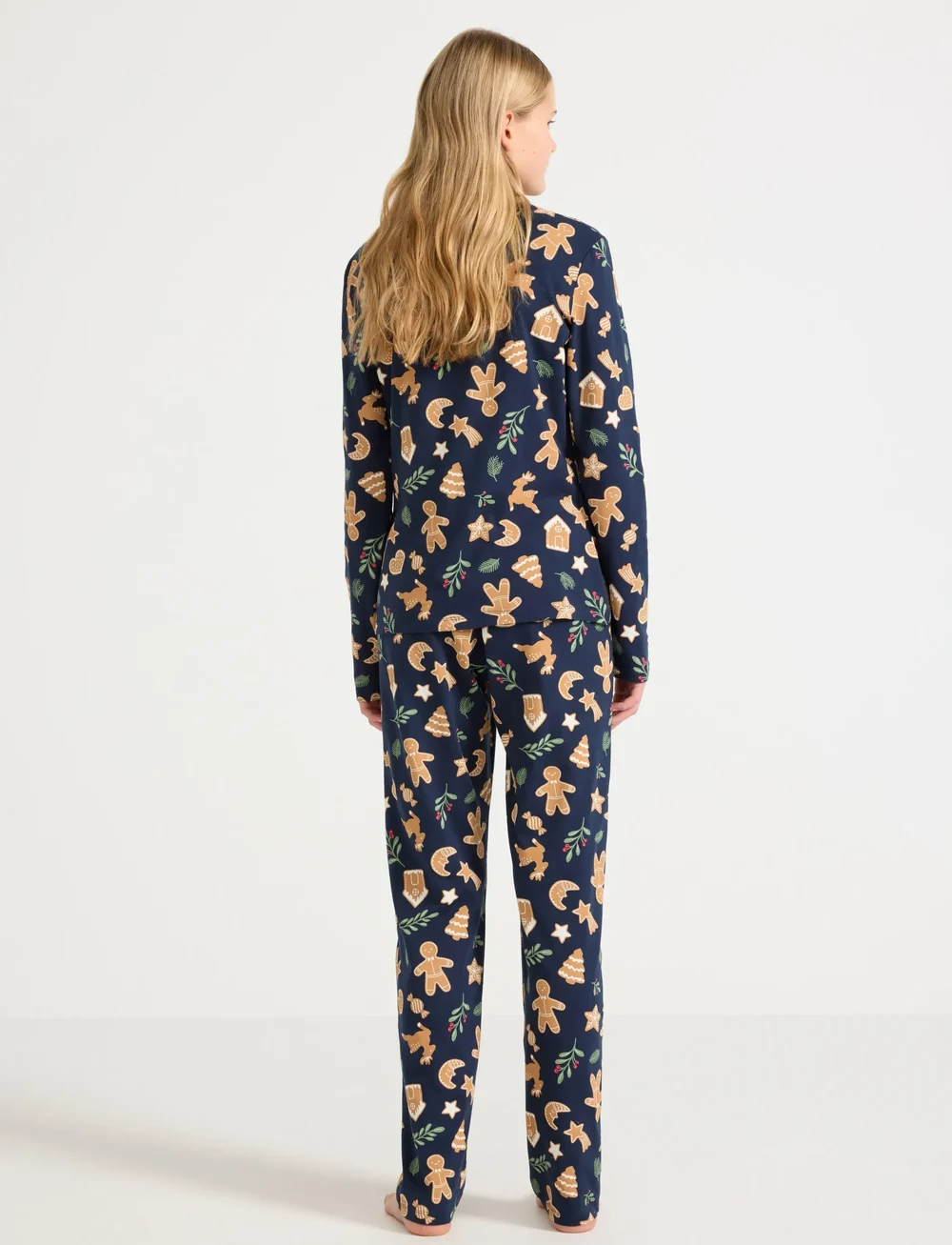 Lindex - Pyjamasset - pyjama-sets - navy - 3