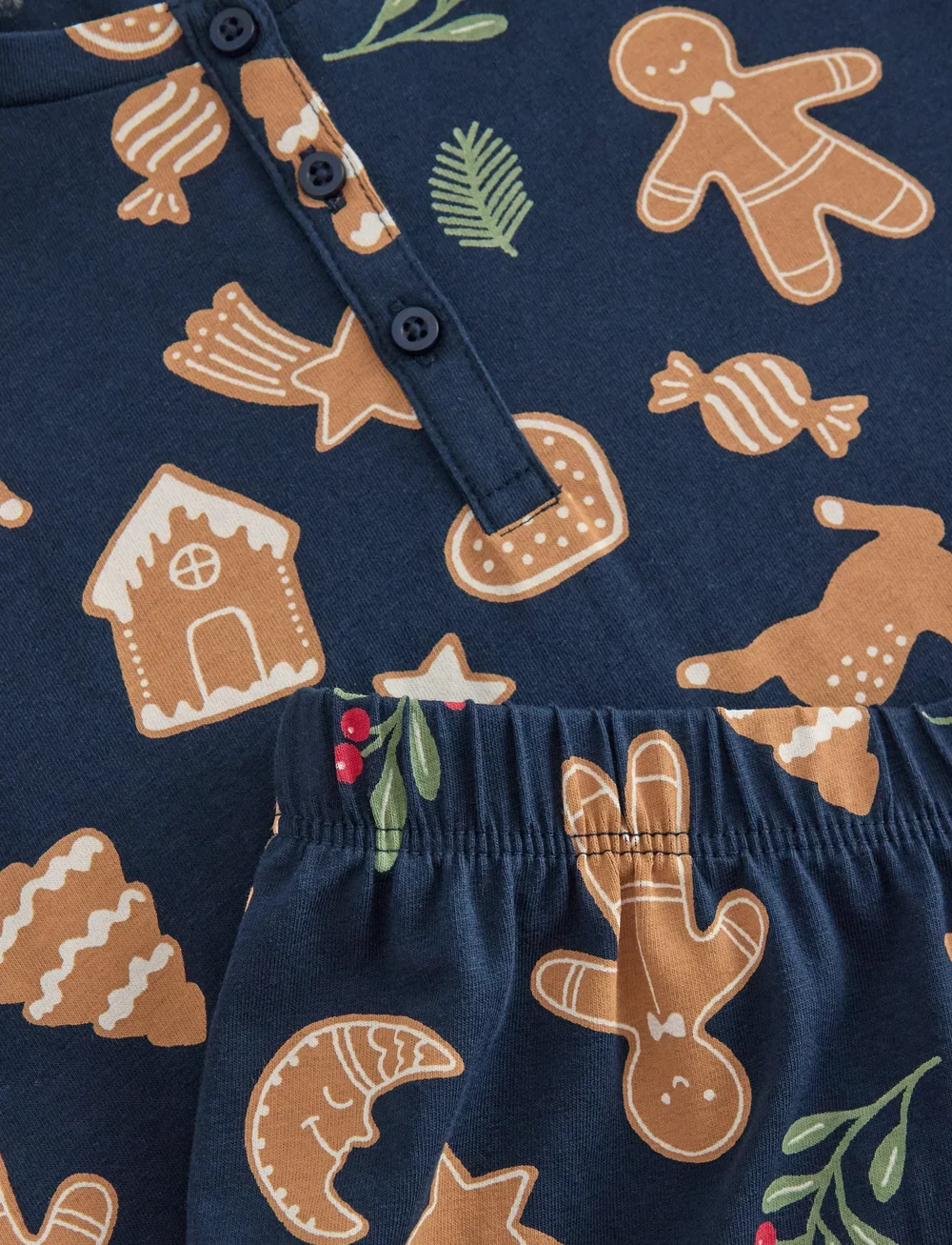 Lindex - Pyjamasset - pyjama-sets - navy - 5