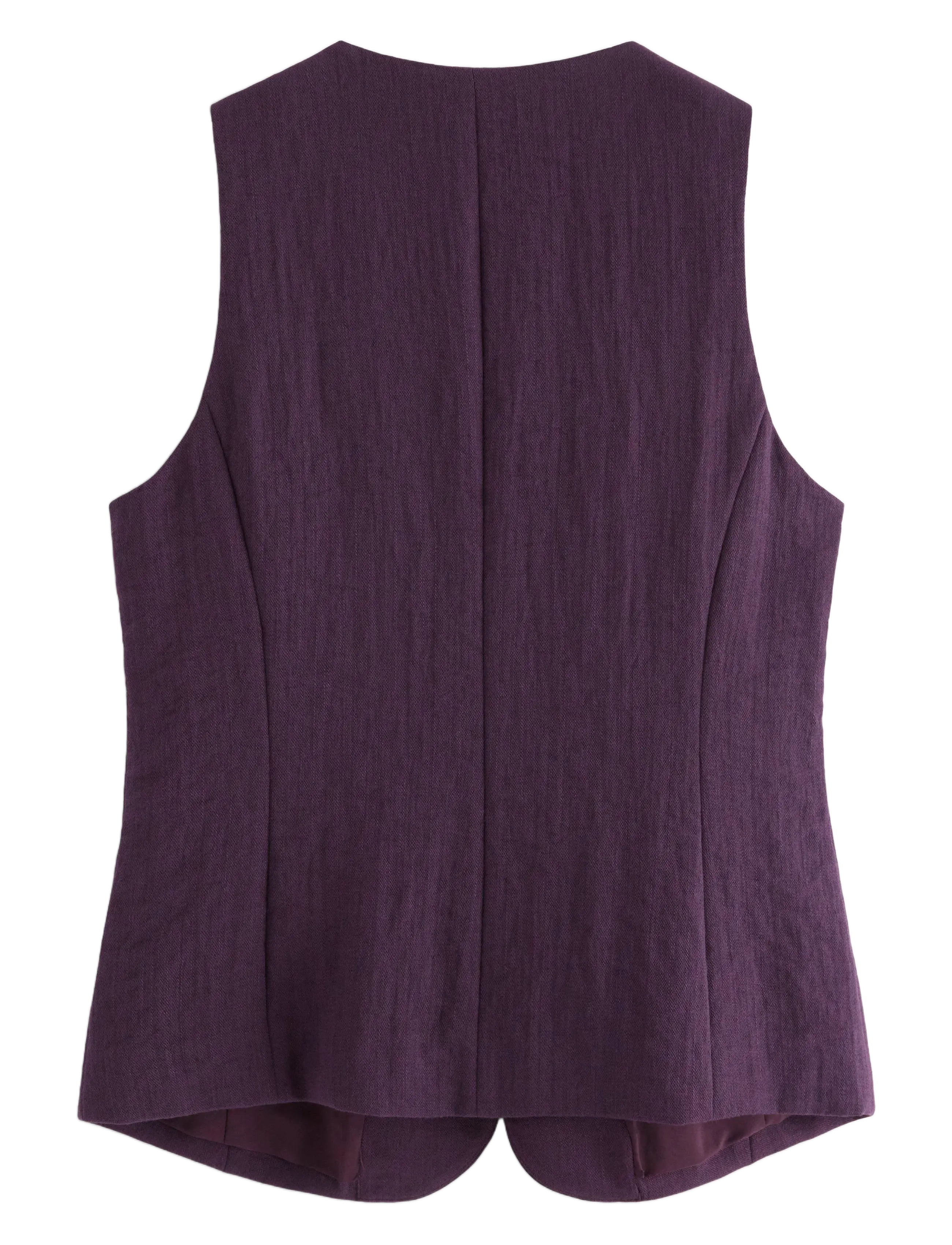 Lindex - Vest Aina - laagste prijzen - dark dusty lilac - 2